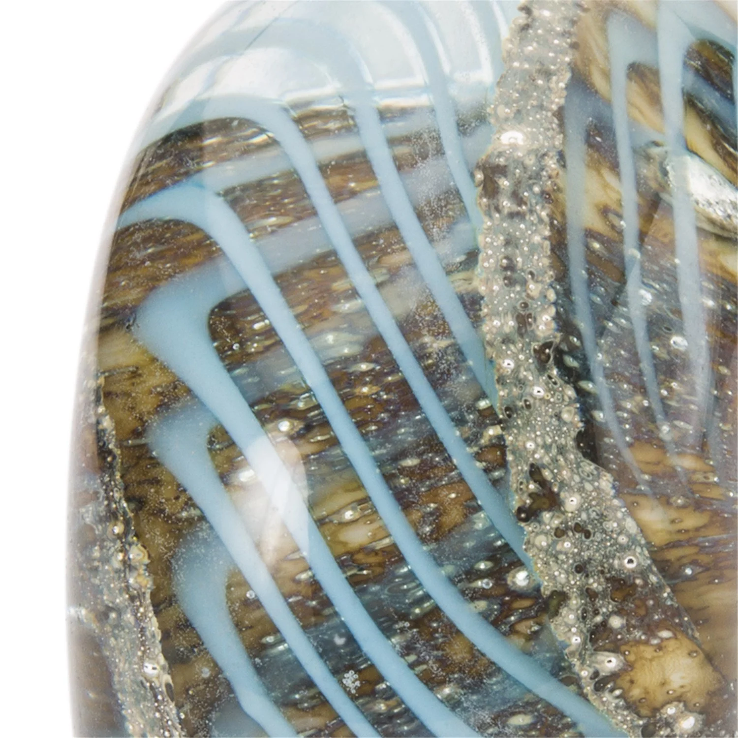 Blue Grooves Bead - Image 4