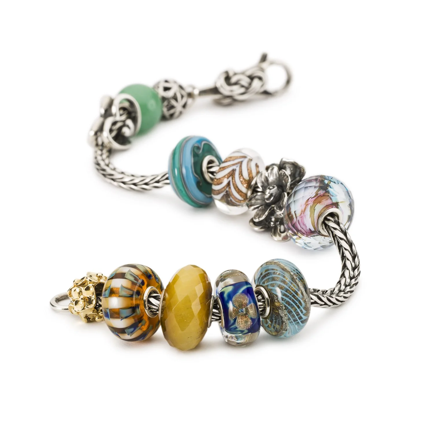 Blue Grooves Bead - Image 6
