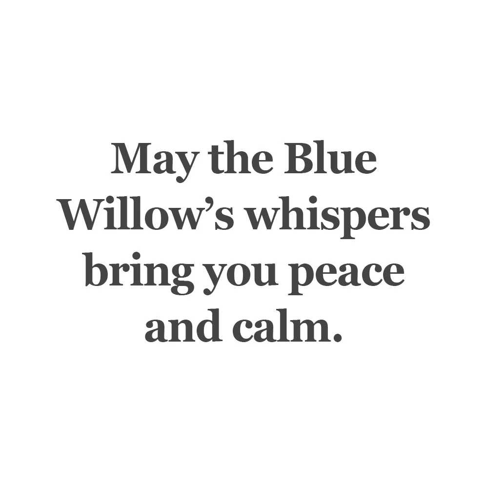 Blue Willow Bead - Image 2