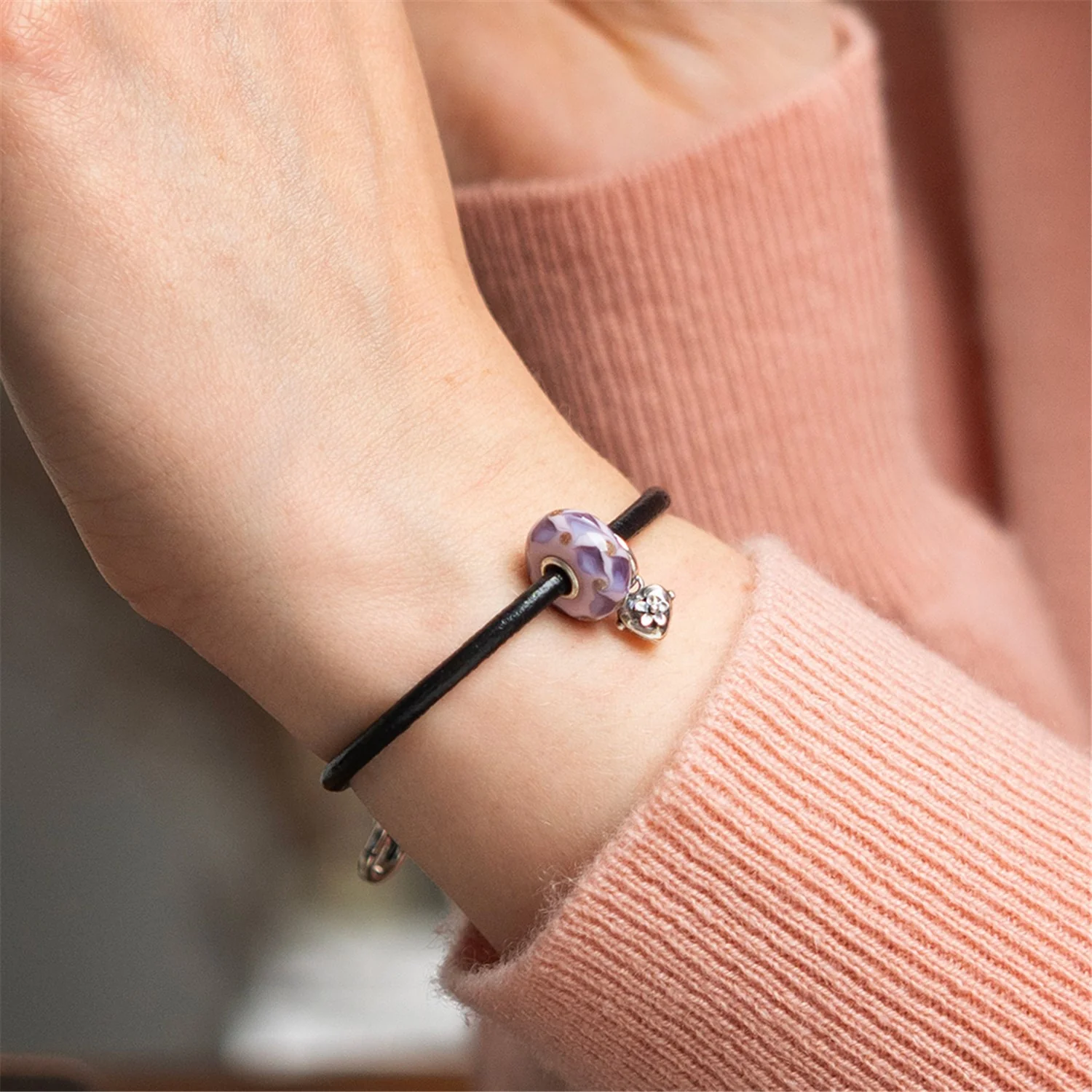 Bound by Love Leather Bracelet - Image 4