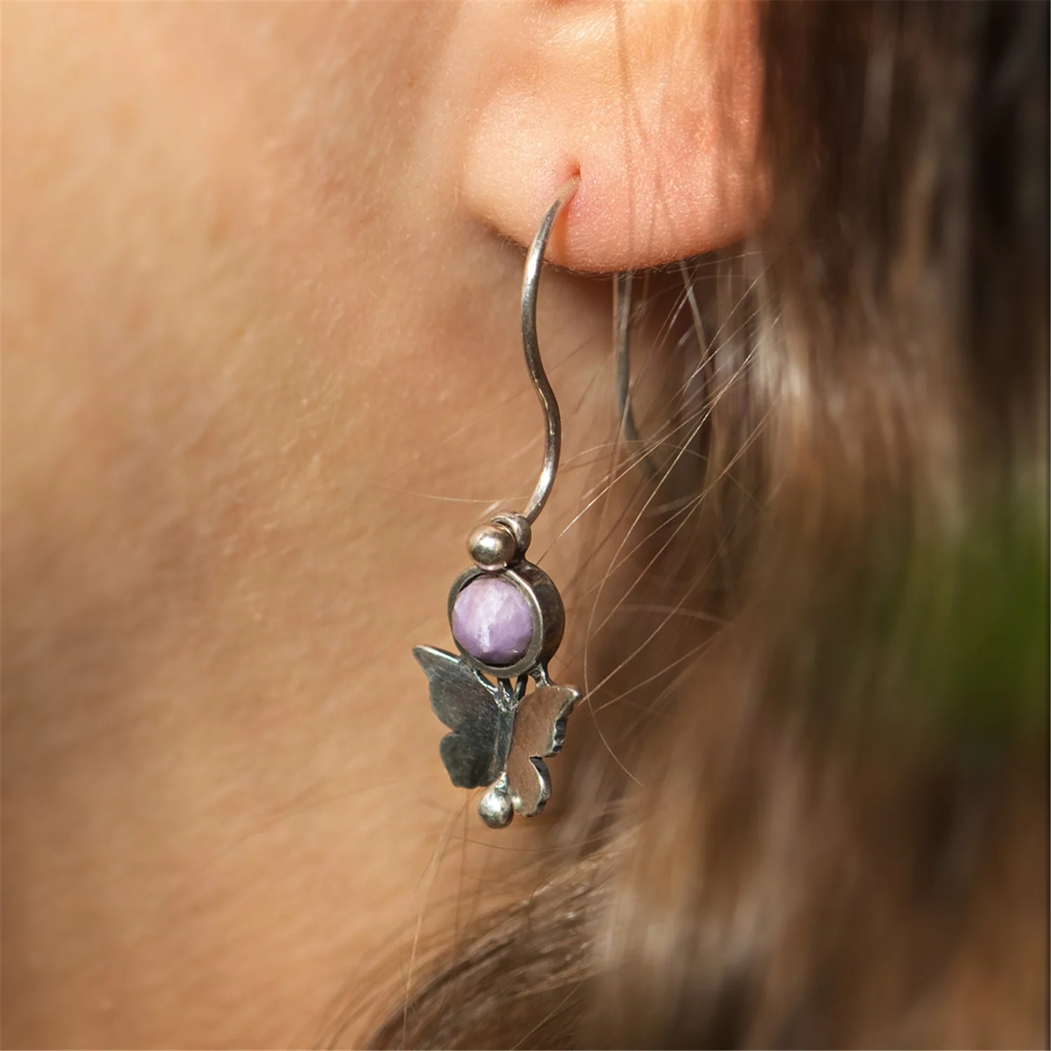 Butterfly Kiss Earrings - Image 3