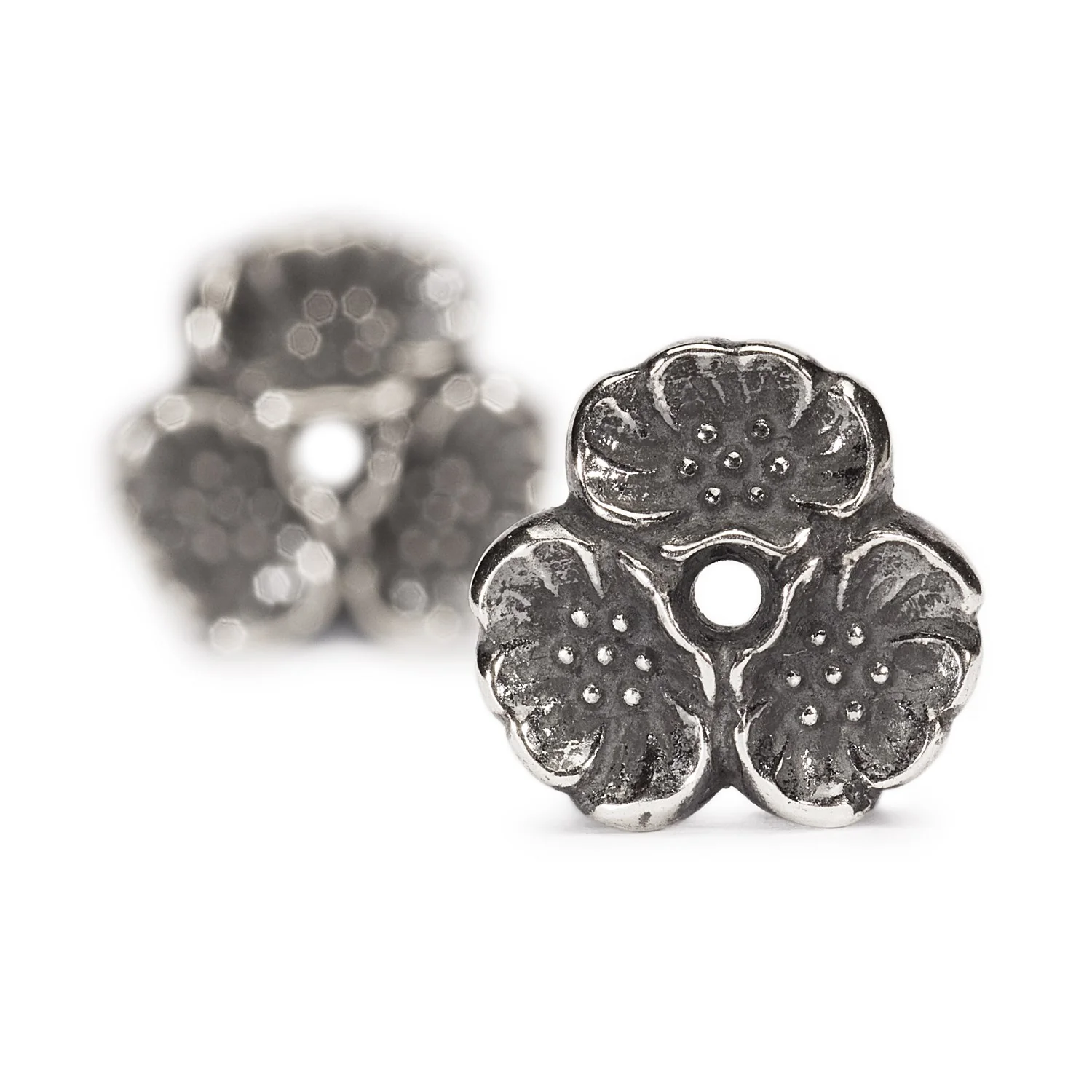 Cherry Blossom Earrings with Silver Earring Hooks - Image 2