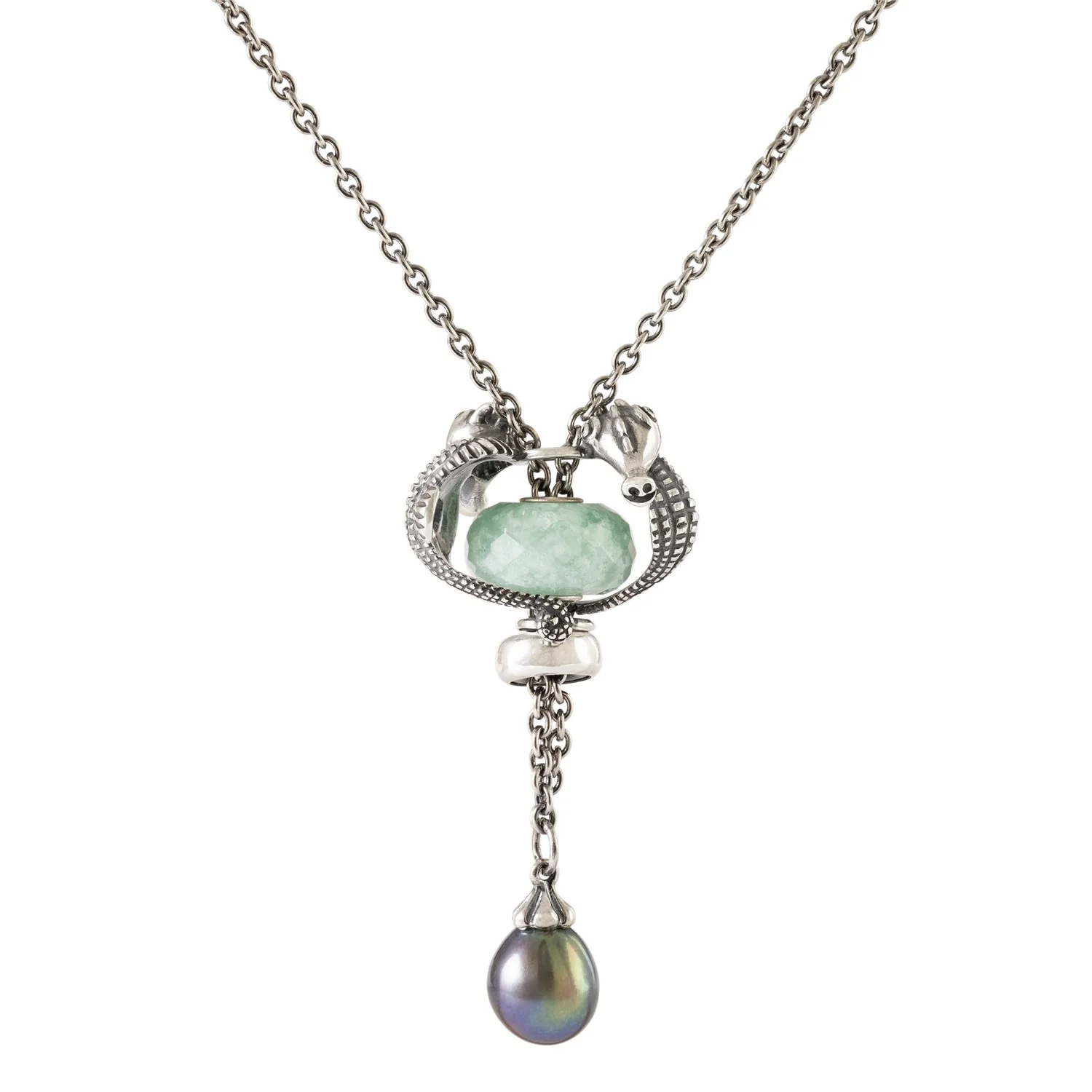Dancing Seahorses Necklace