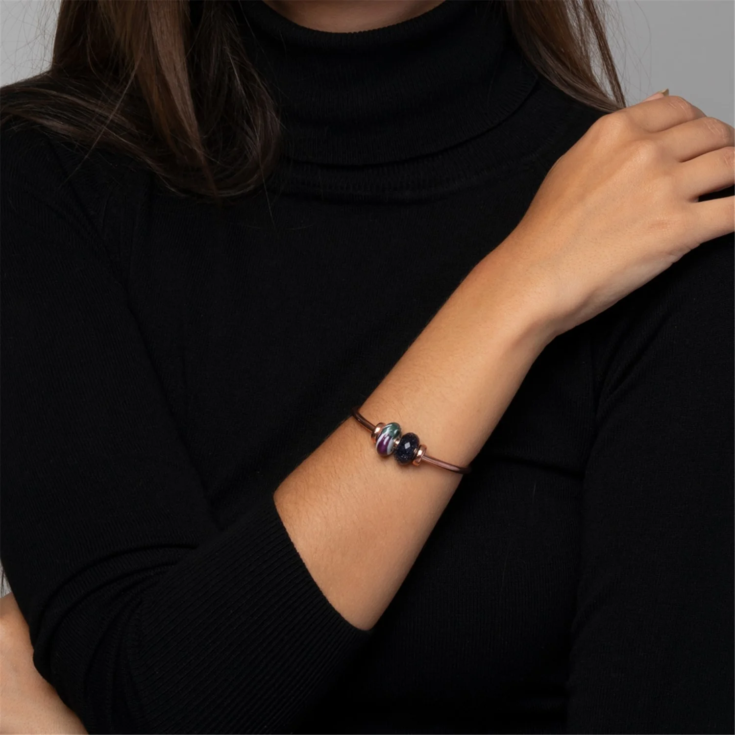 Delicate Aubergine Bead - Image 4