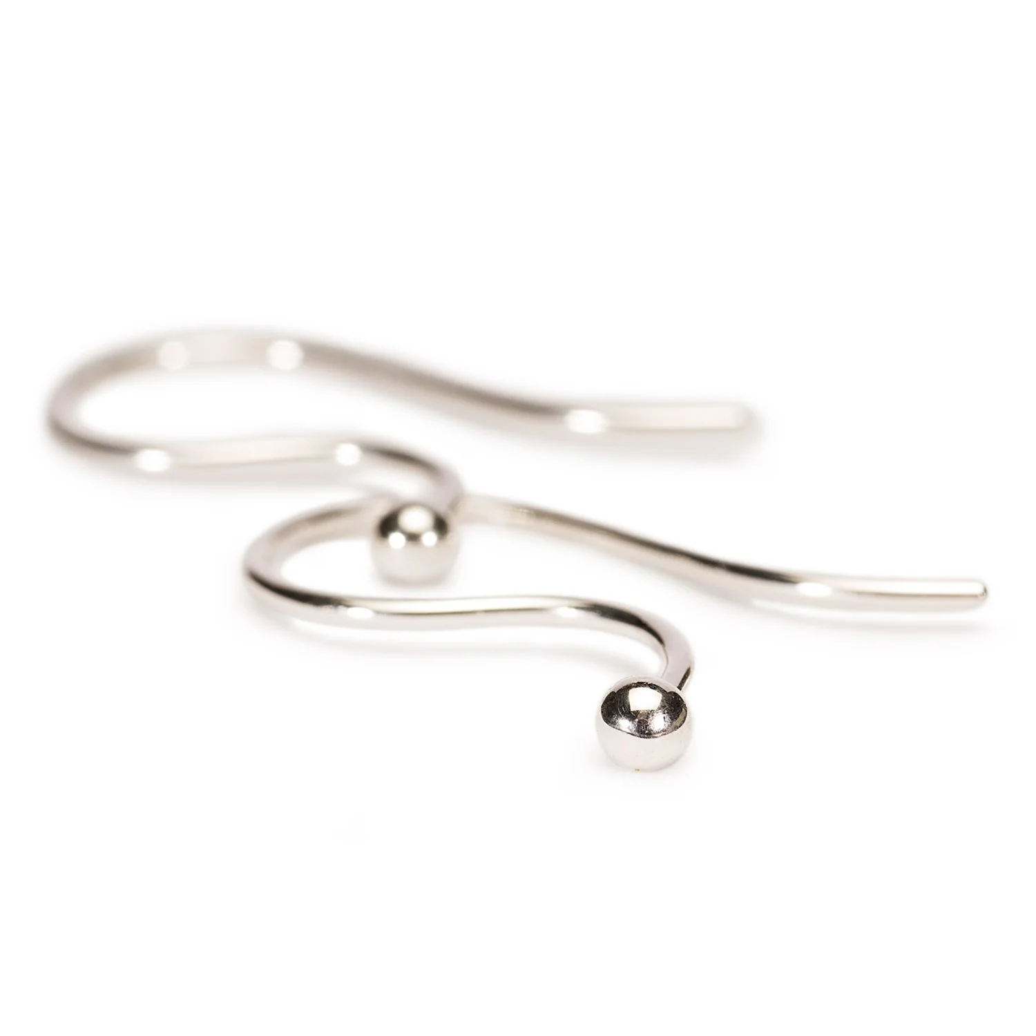 Earring Hooks, Silver - Image 3