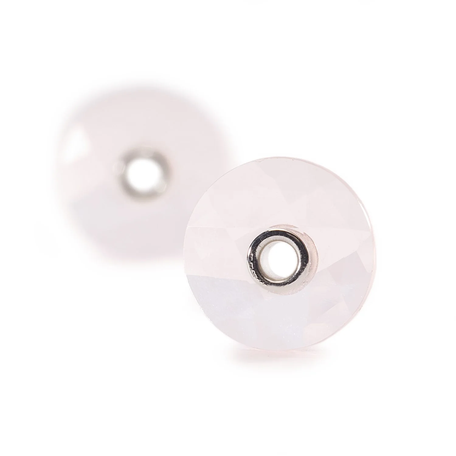 Rose Quartz Pendants with Earring Hooks - Image 4
