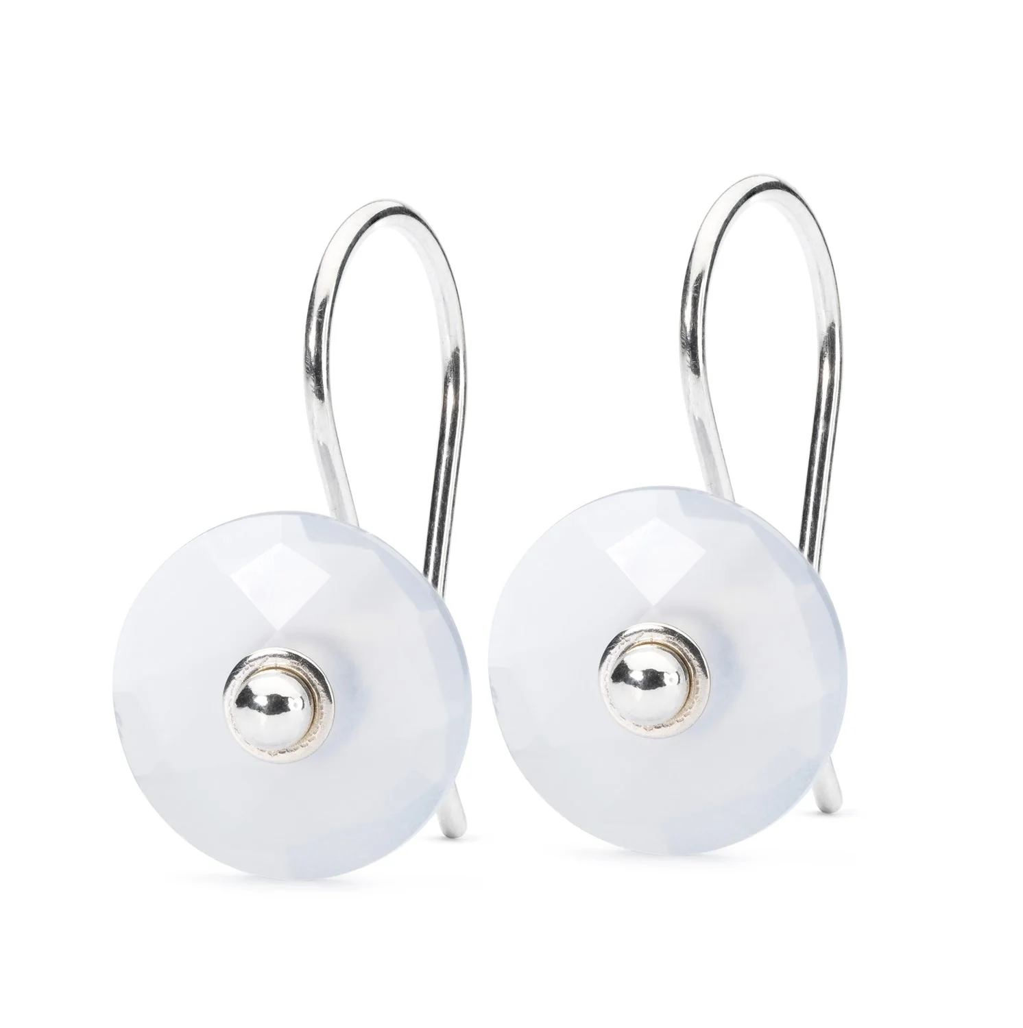 Calcedony Pendants with Earring Hooks
