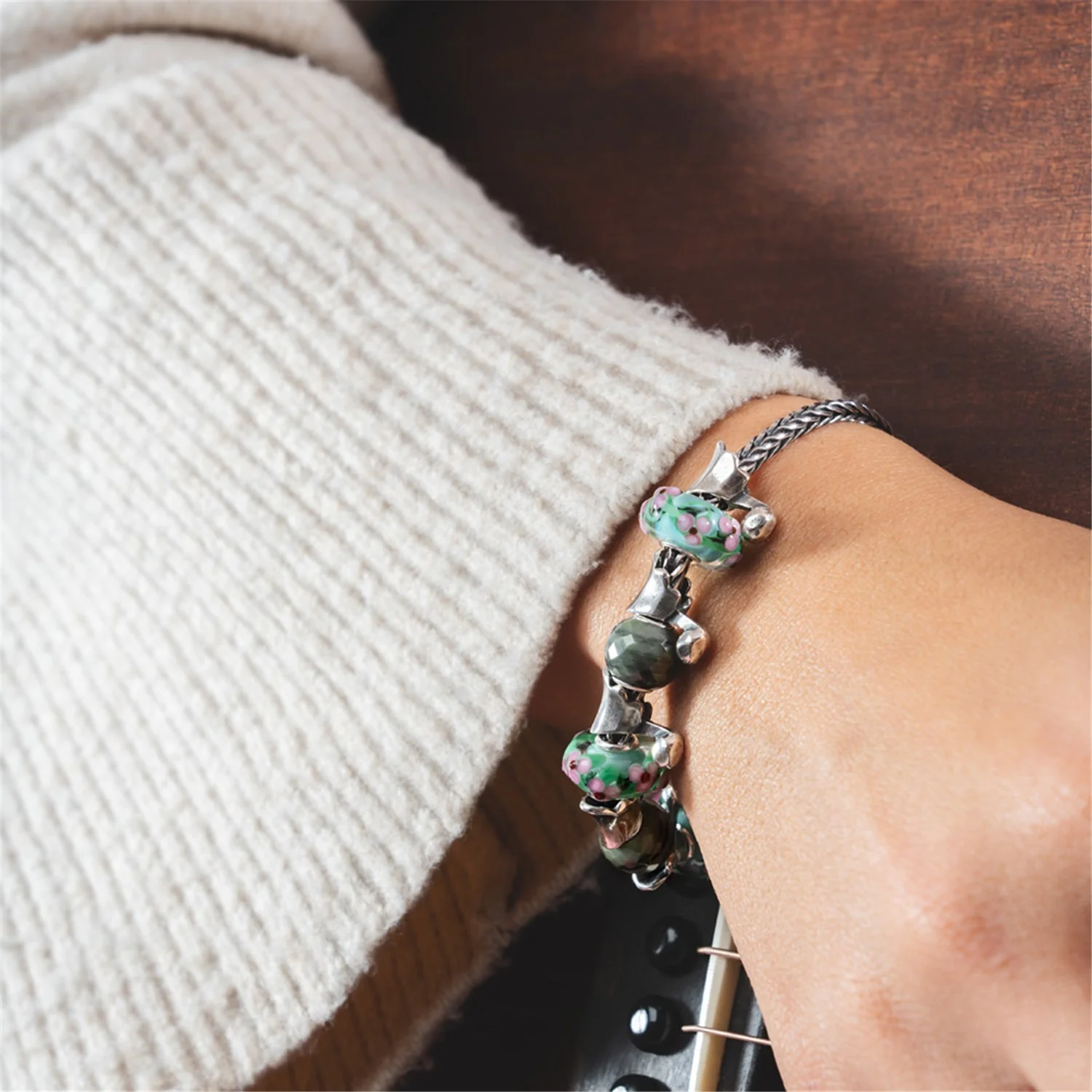 Enchanted Rose Garden Bead - Image 7