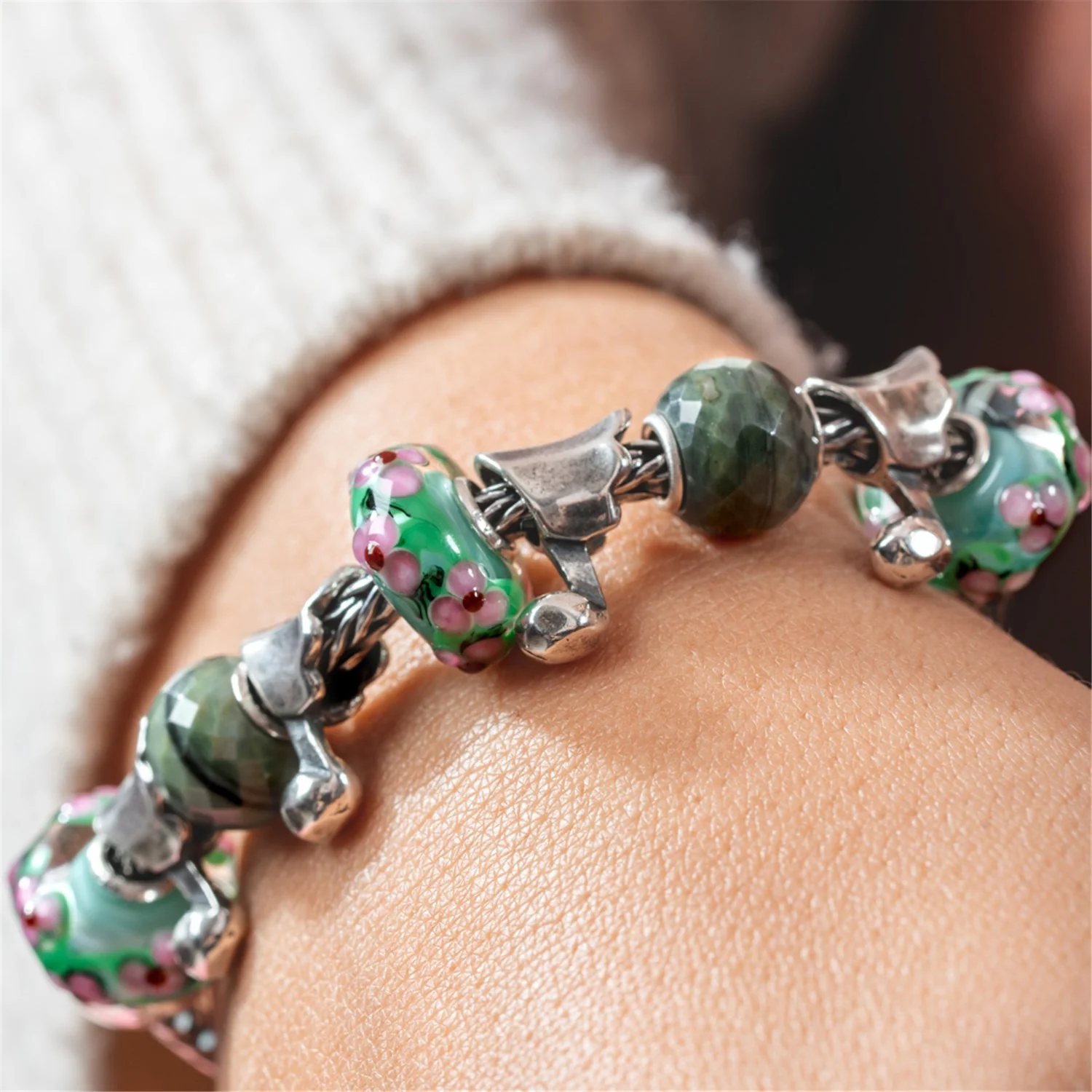 Enchanted Rose Garden Bead - Image 8