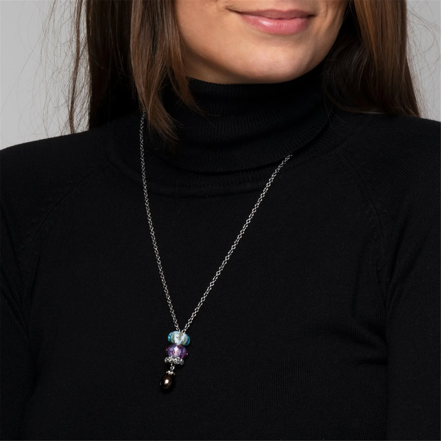 Fantasy Necklace with Peacock Pearl - Image 5