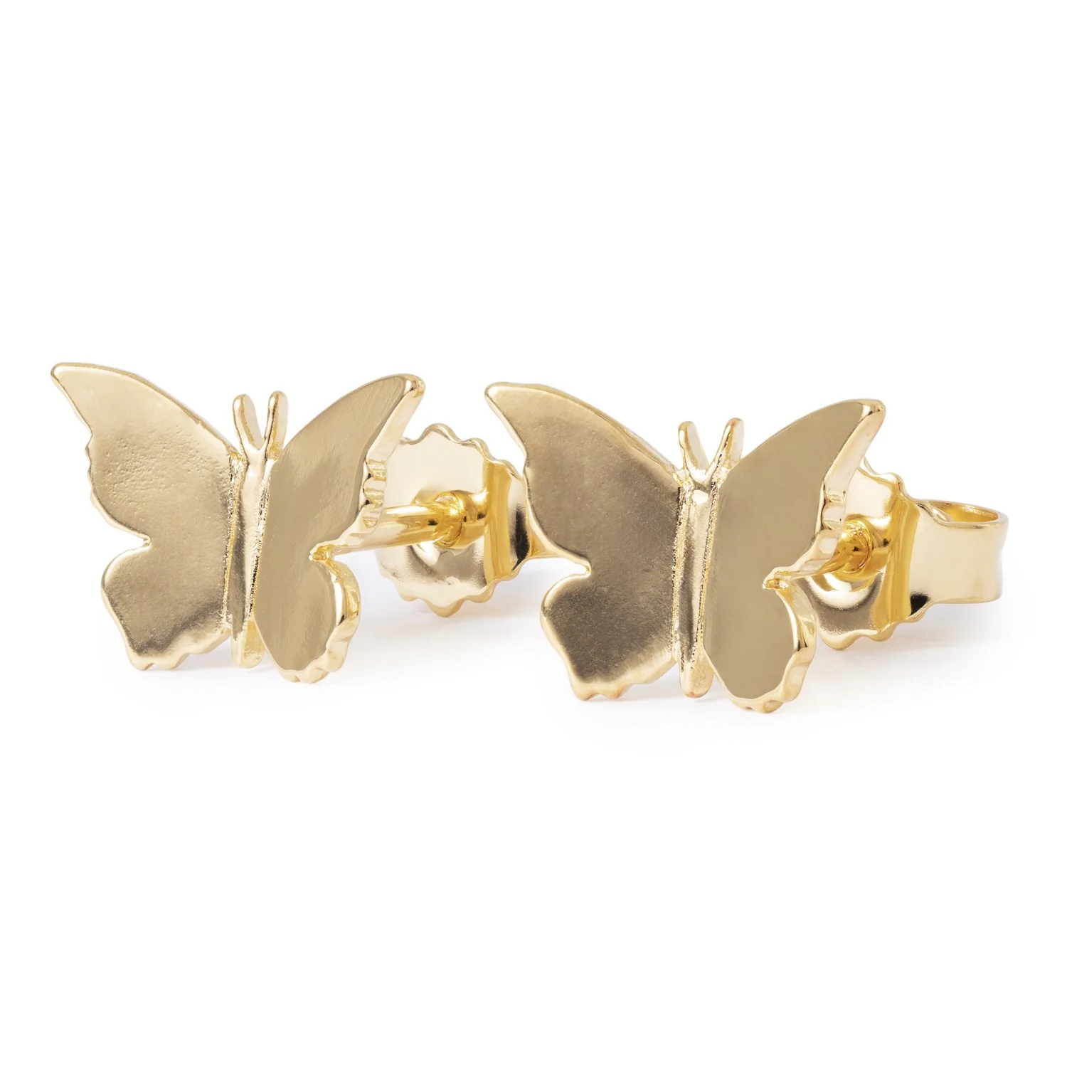 Flutter Studs, Gold Plated - Image 2