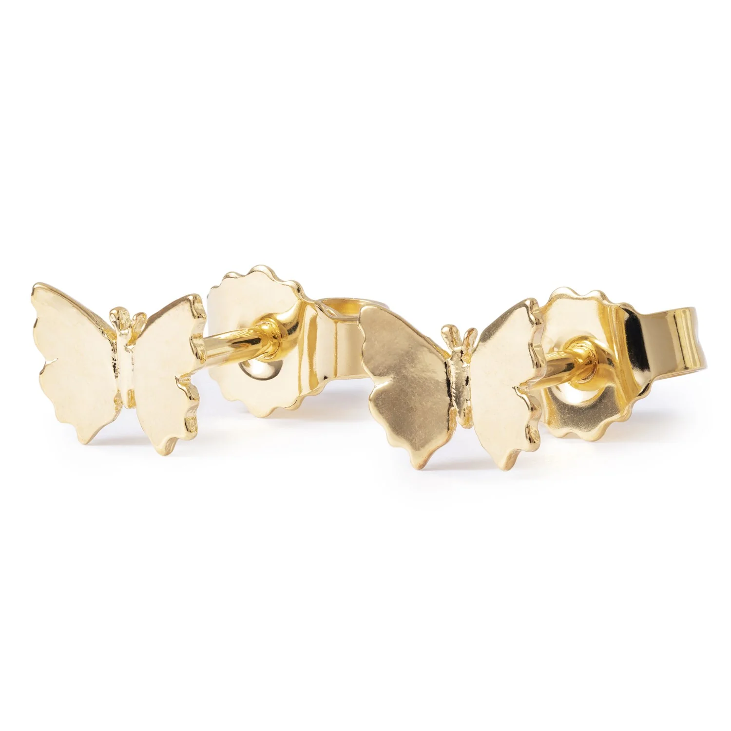 Flutter Tiny Studs, Gold Plated - Image 5