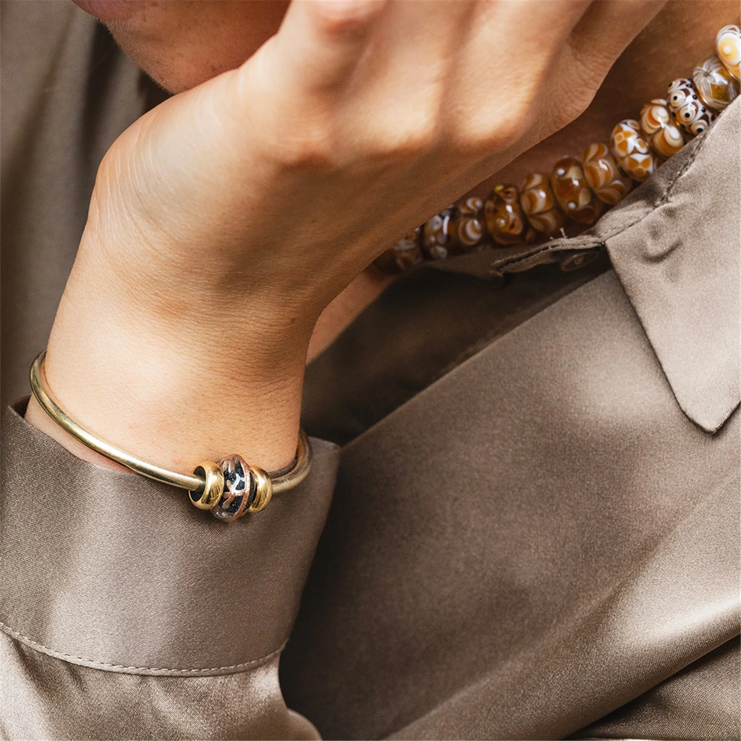 Golden Branches Bead - Image 4