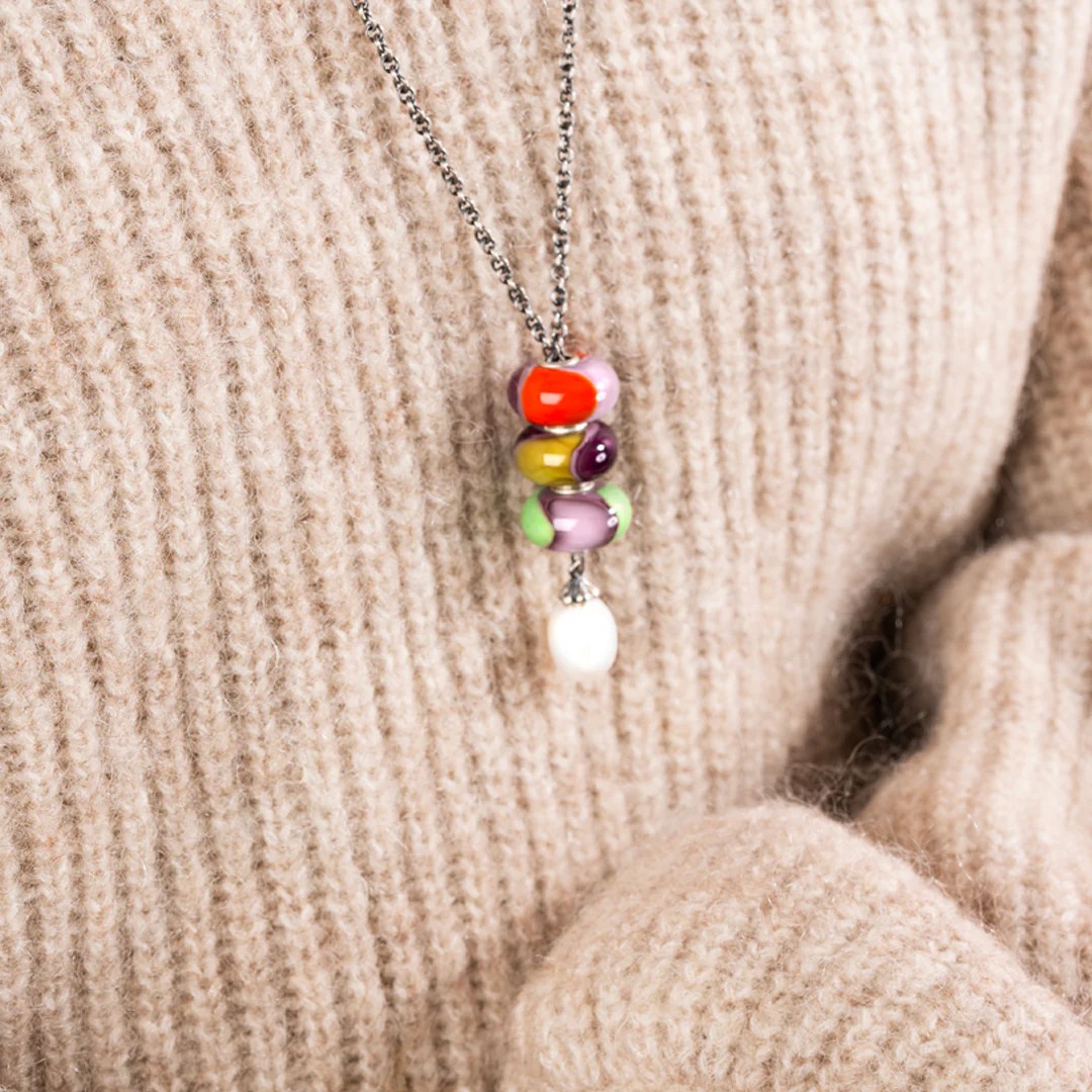 Green and Purple Armadillo Bead - Image 3