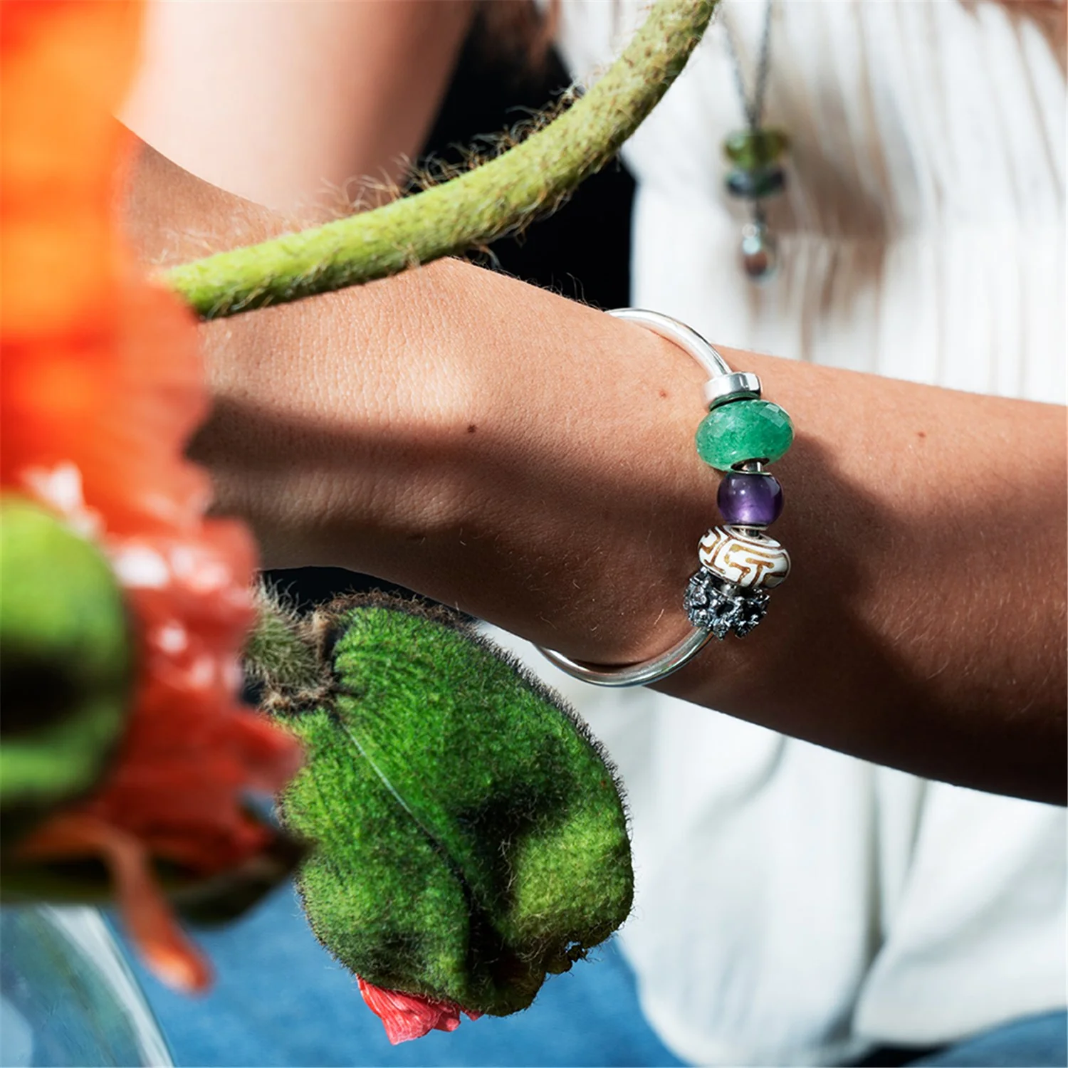 Green Aventurine Bead - Image 3