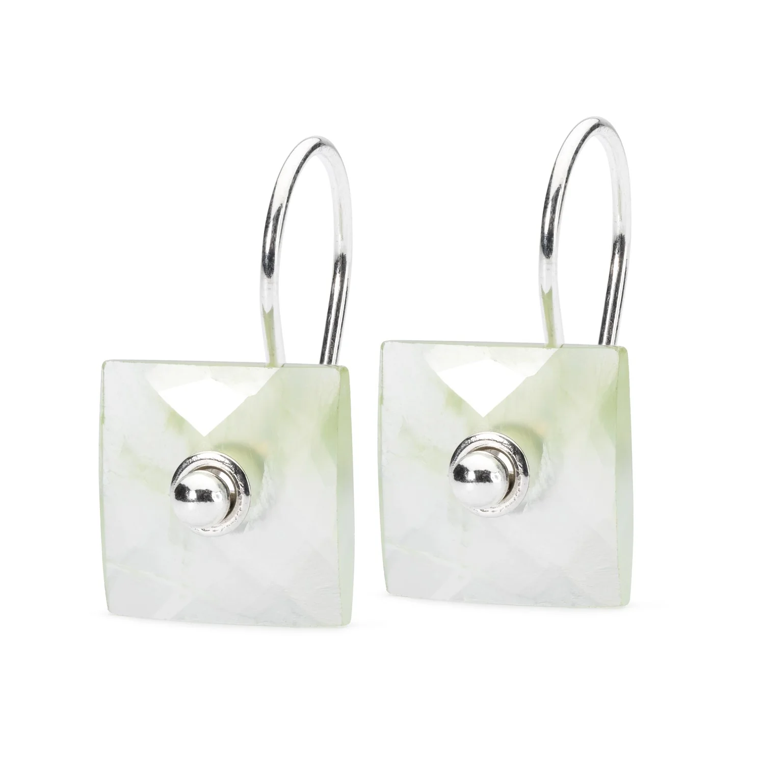 Green Prehnite Earrings - Image 3