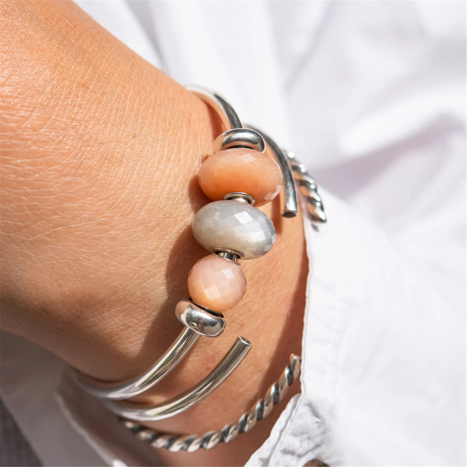Grey Moonstone Bead - Image 12