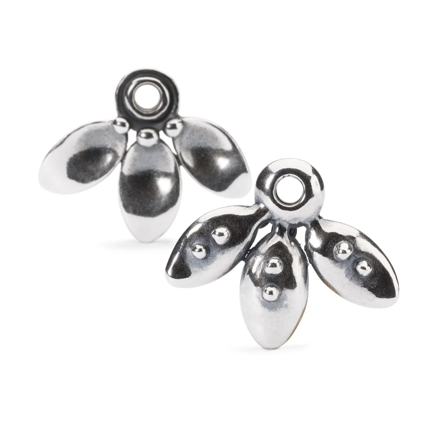 Hanging Petal Pendants with Earring Hooks with bud - Image 3