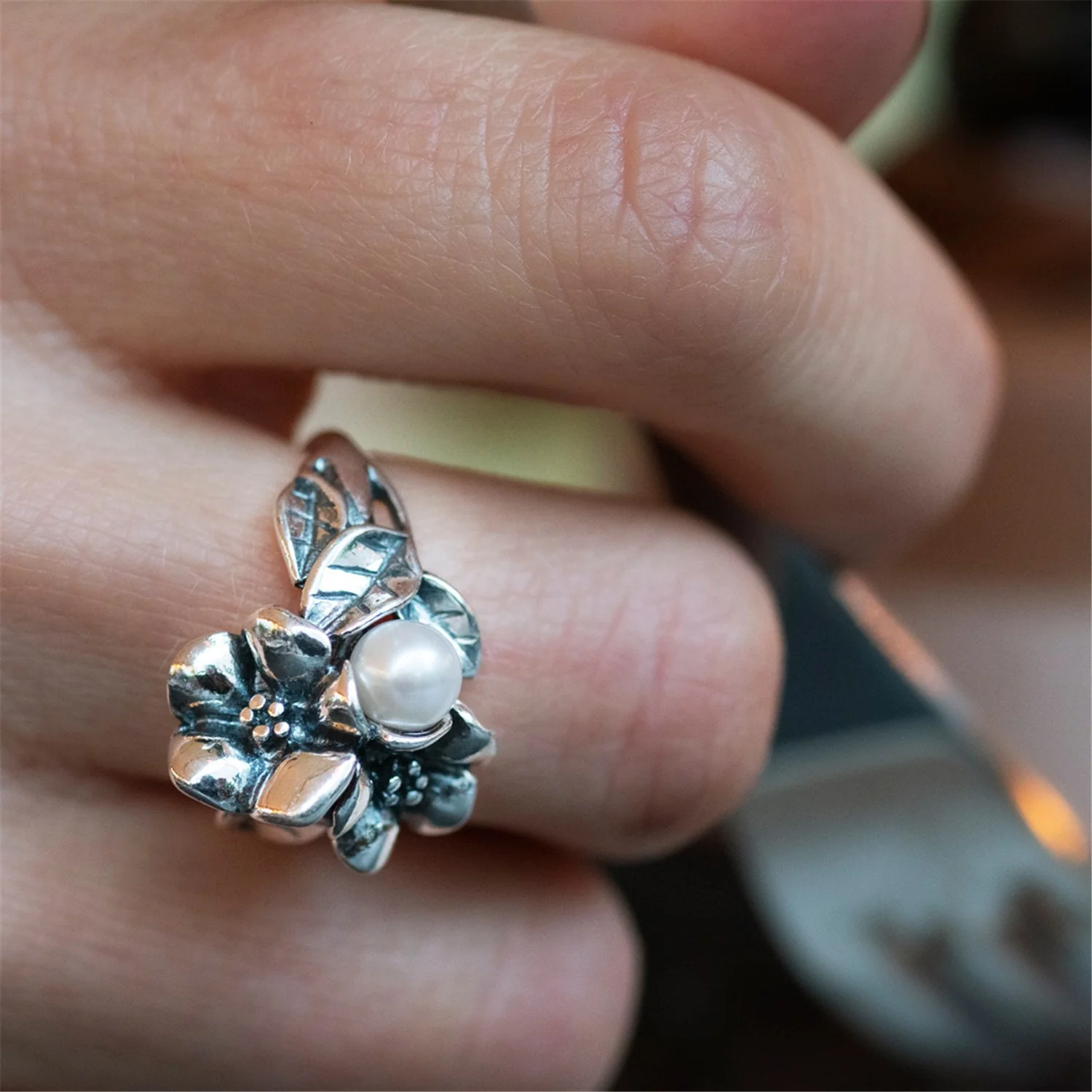 Hawthorn With Pearl Ring - Image 8
