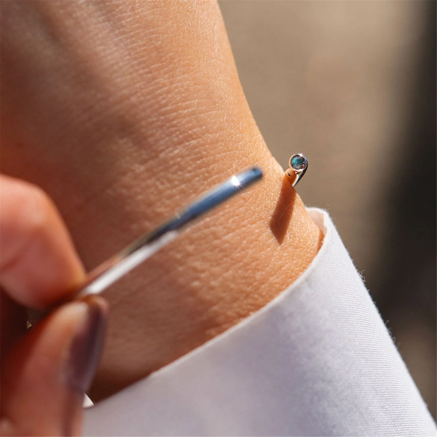 Labradorite Power Bangle - Image 2