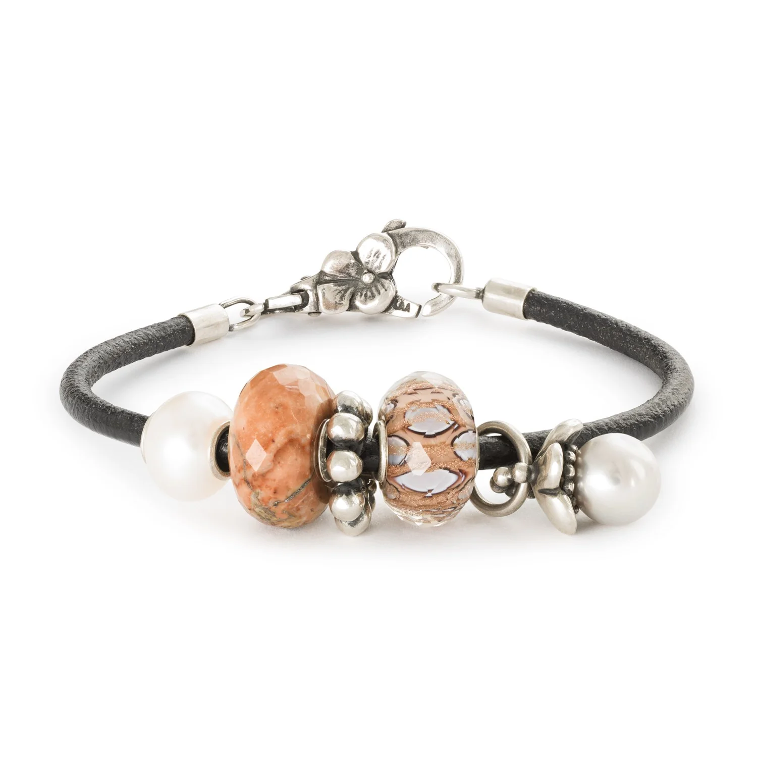 Leather Bracelet Black - Image 3