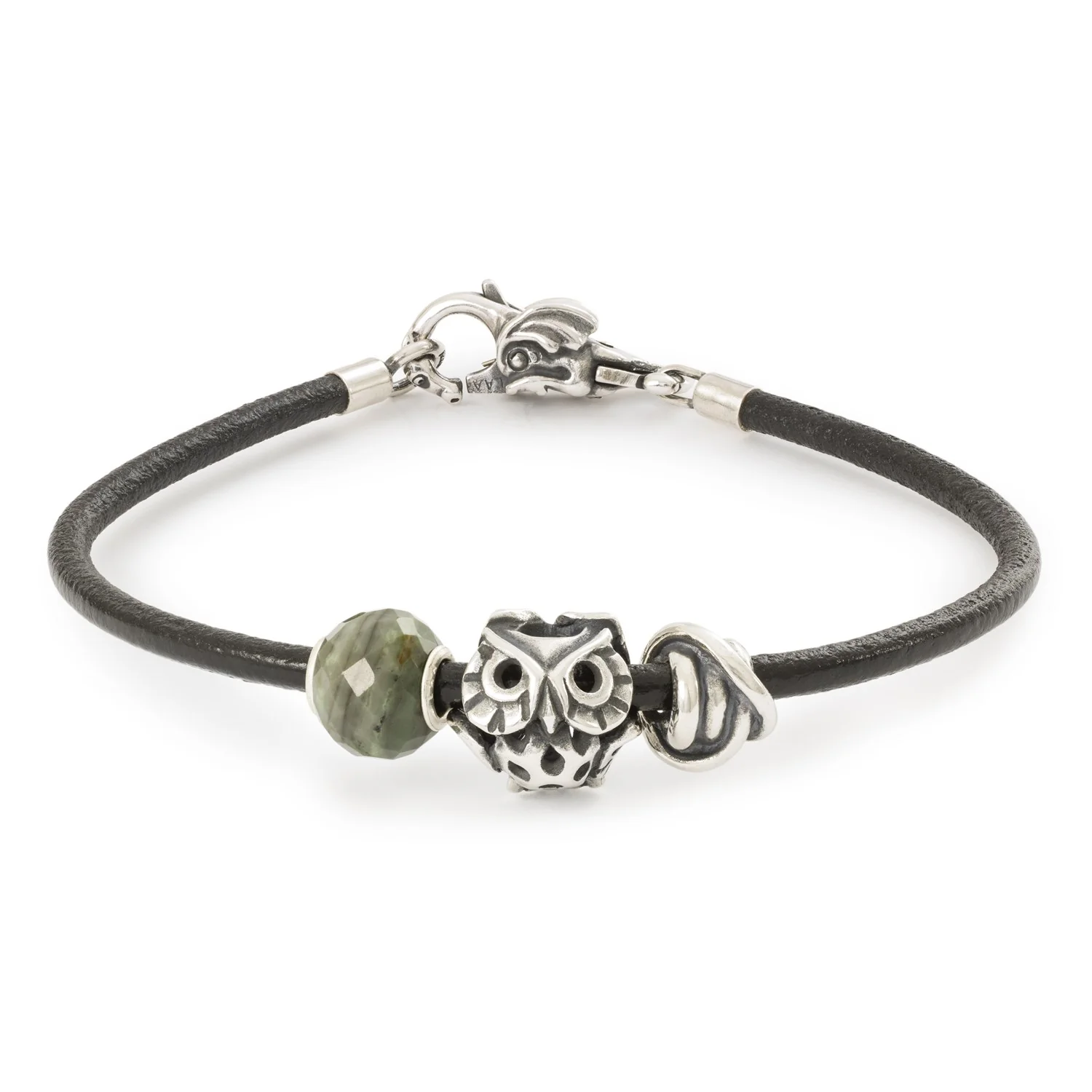 Leather Bracelet Black - Image 6