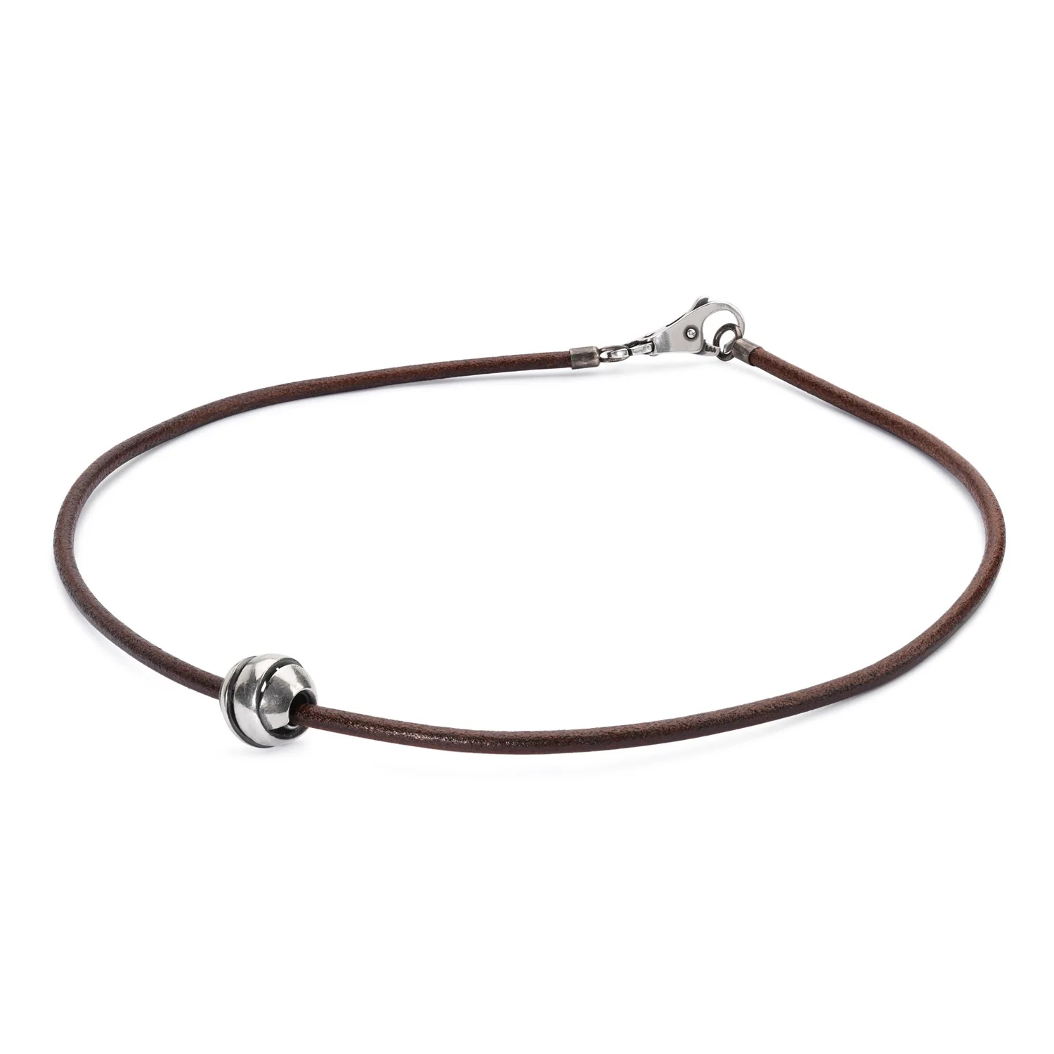 Leather Necklace Brown - Image 5