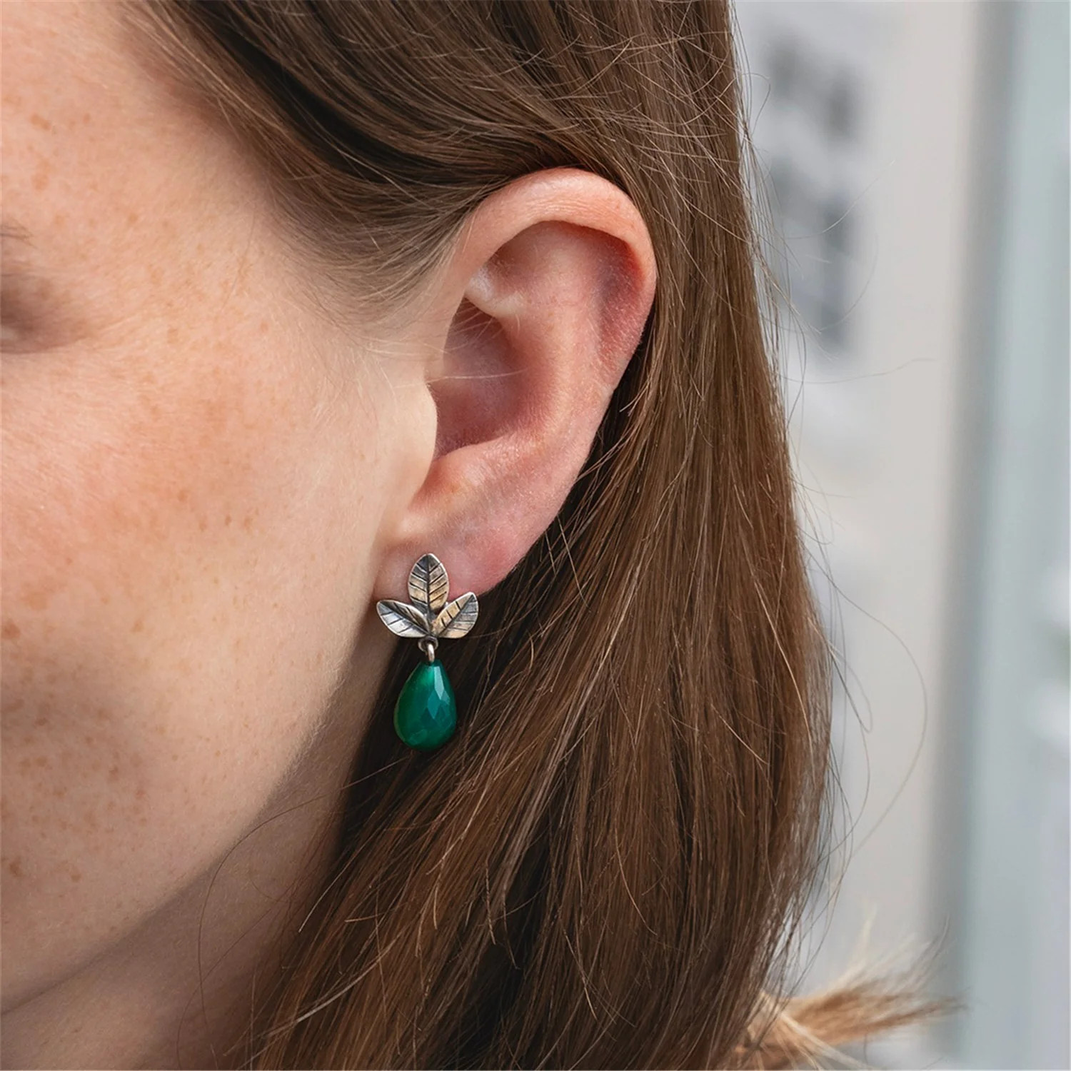 Leaves of Tranquility Studs - Image 2
