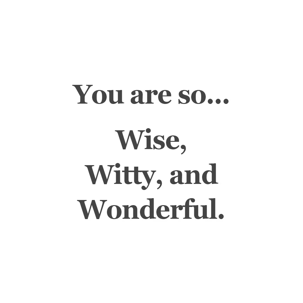 Letter W Tassel - Image 2