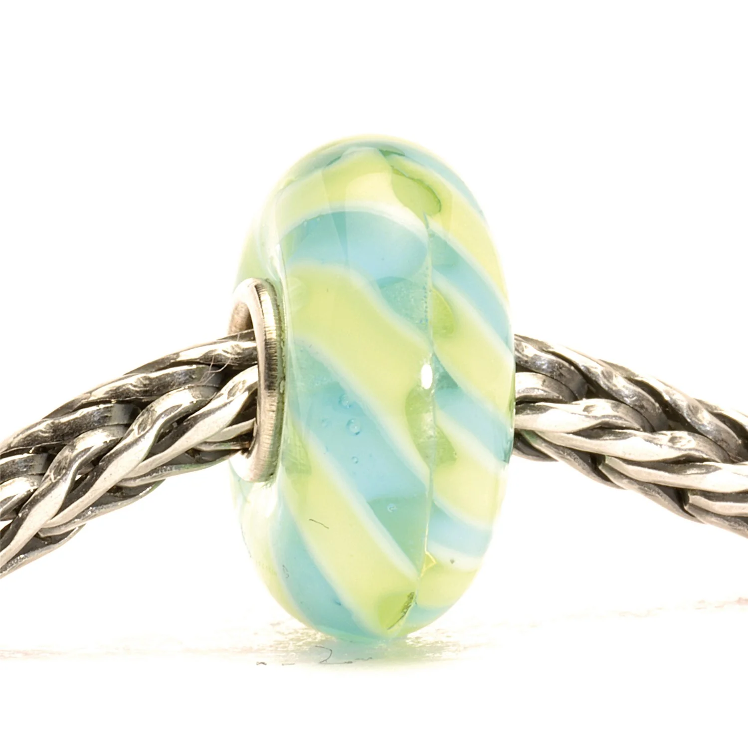 Light Blue Braid Bead - Image 2