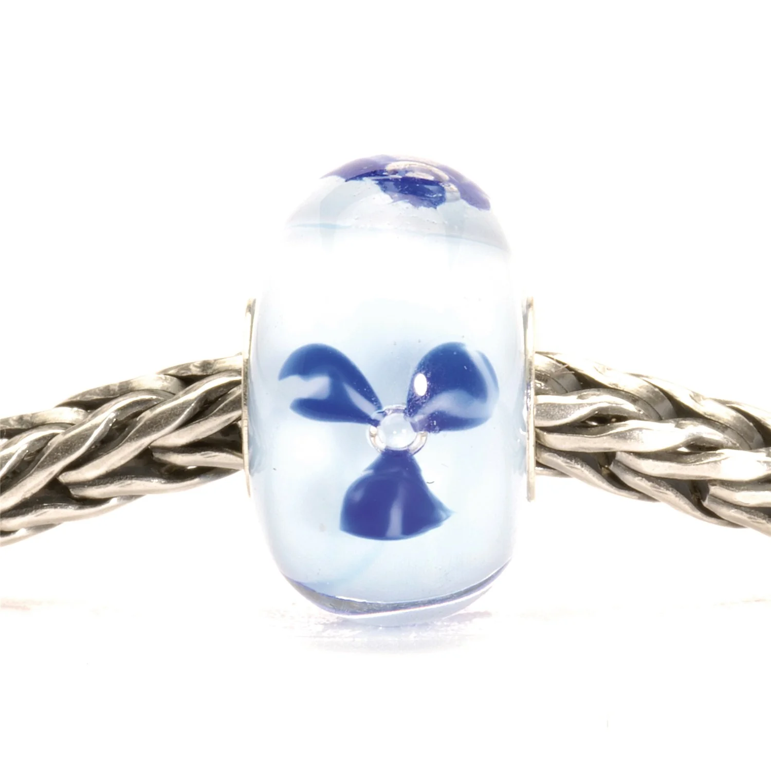Light Blue Flower Bead - Image 2