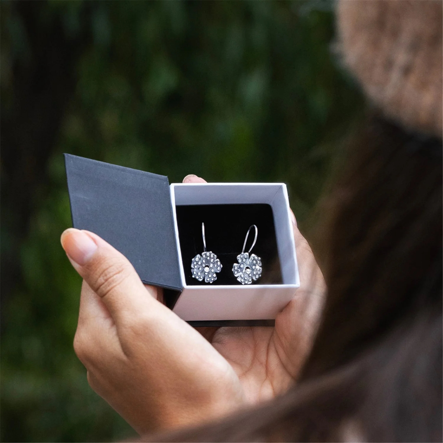 Morning Dew Earrings with Silver Earring Hooks - Image 6