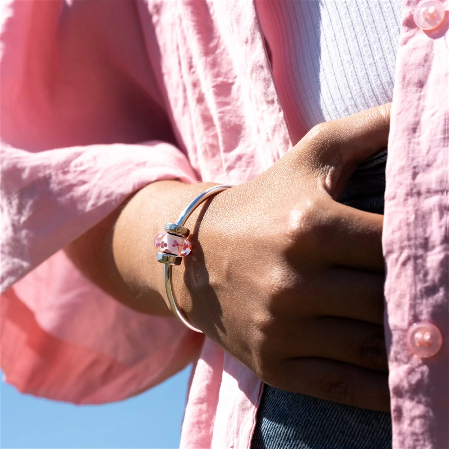 Peach Blossom Bead - Image 6