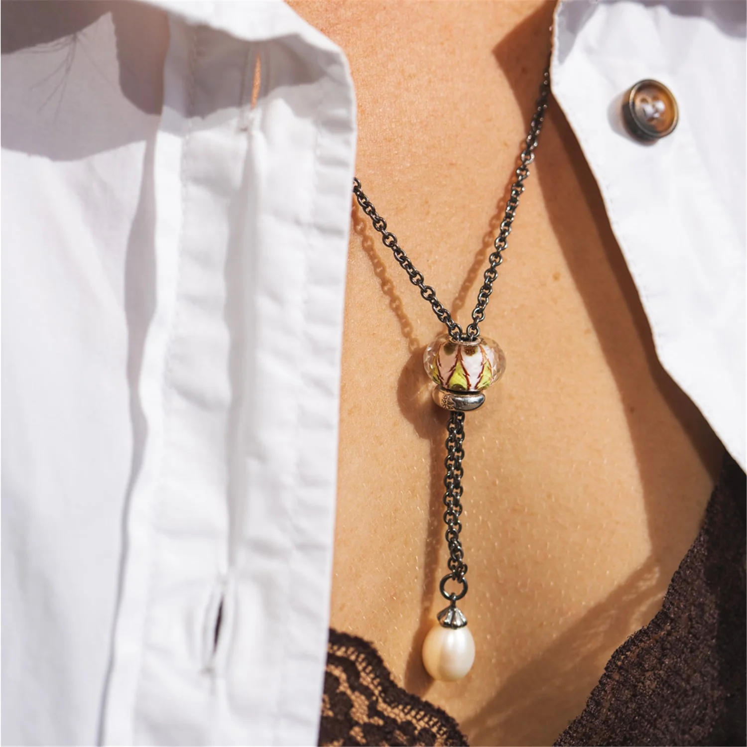 Pearl Symphony Fantasy Necklace - Image 4