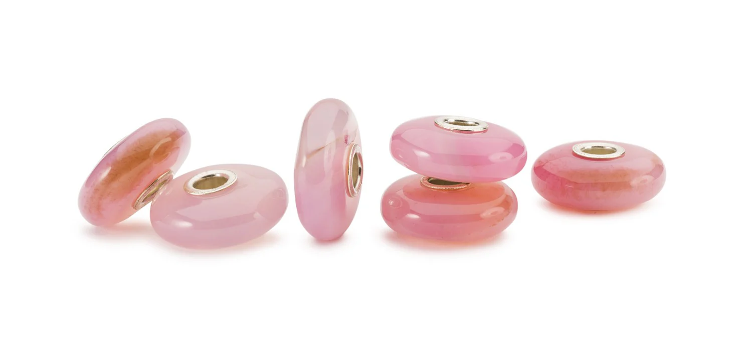 Pink Agate Bead - Image 3