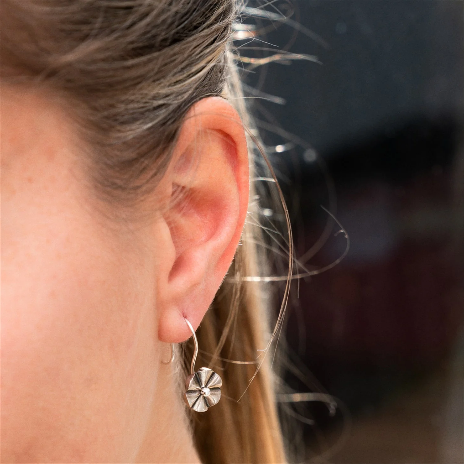 Pompeii Earrings with Silver Earring Hooks - Image 4