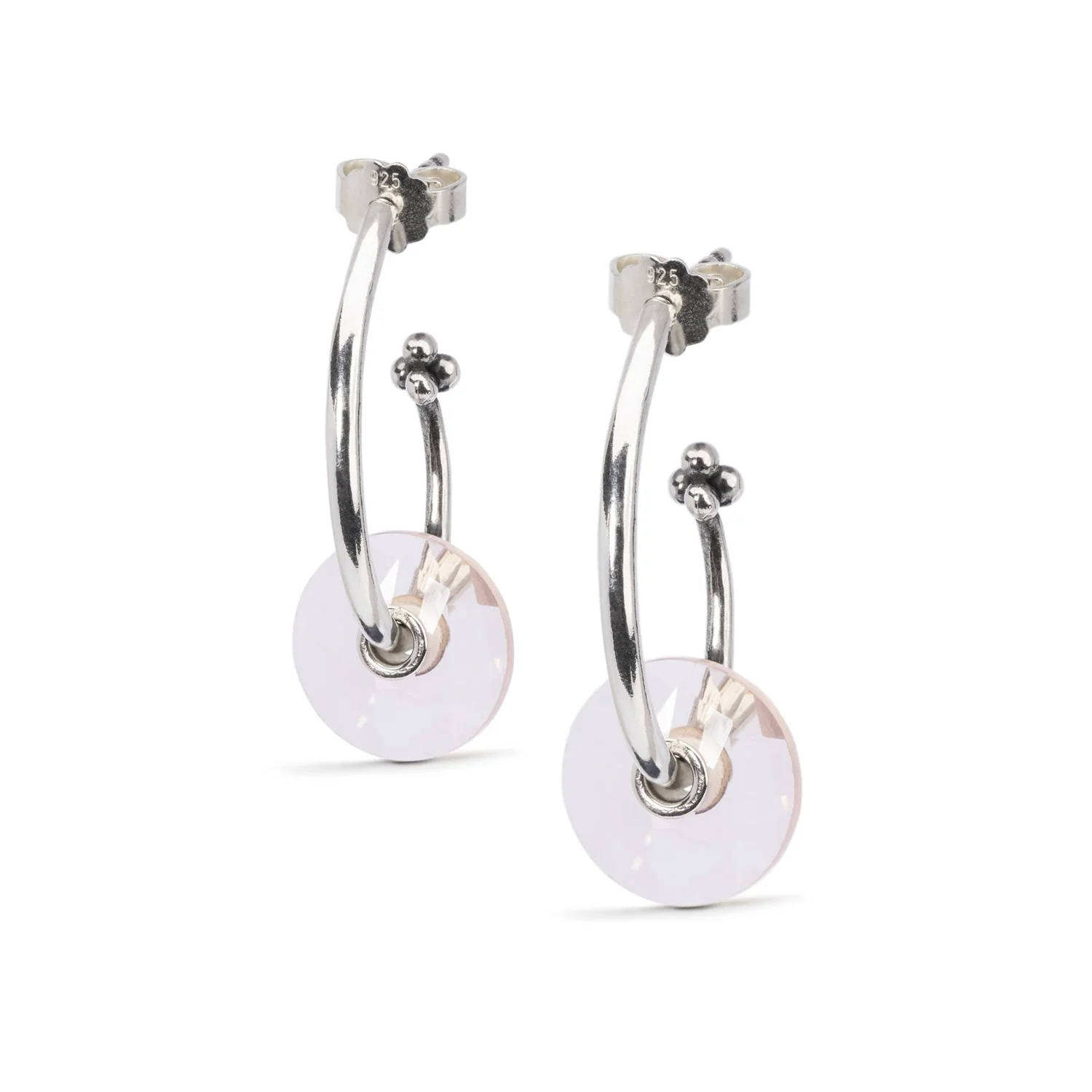 Rose Quartz Earring Pendants - Image 4