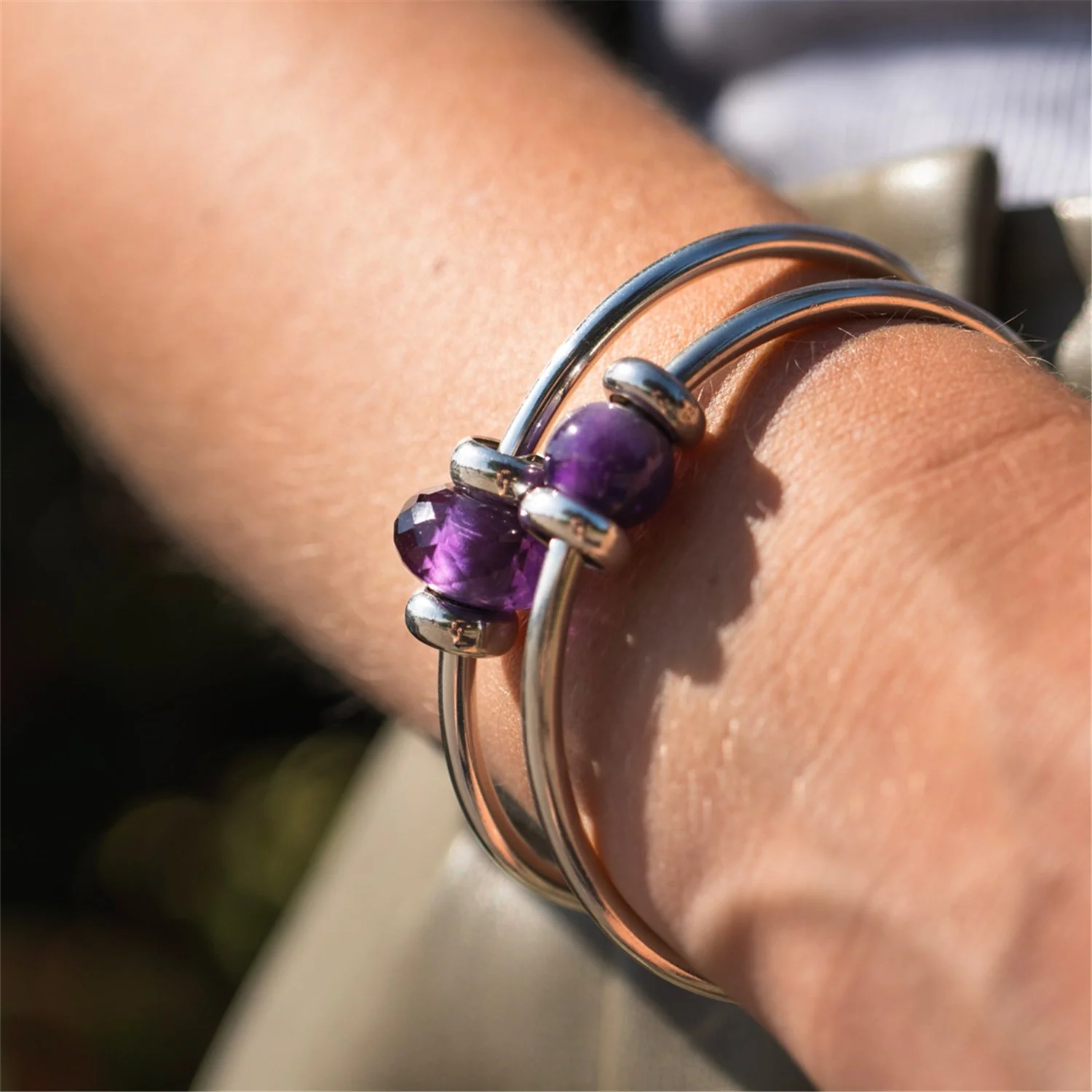 Round Amethyst Bead - Image 10