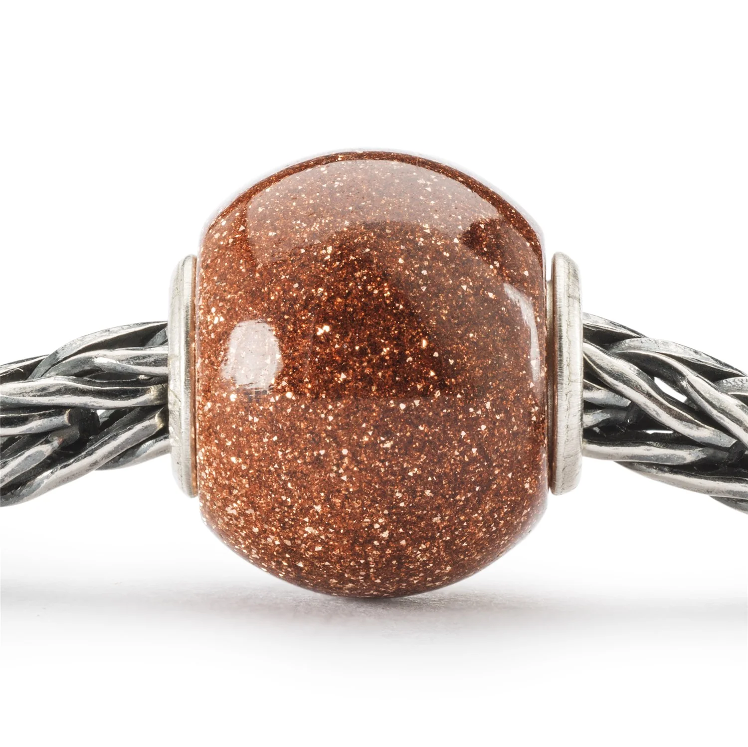 Round Brown Goldstone Bead - Image 5