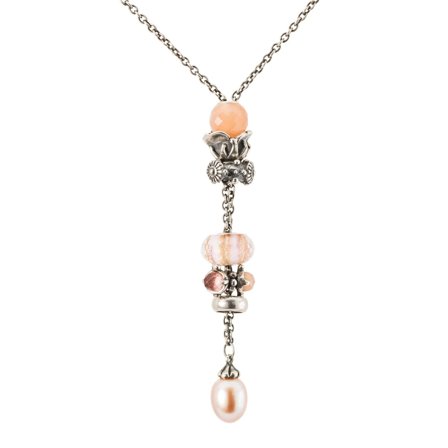 Round Feldspar Moonstone Facet Bead - Image 3