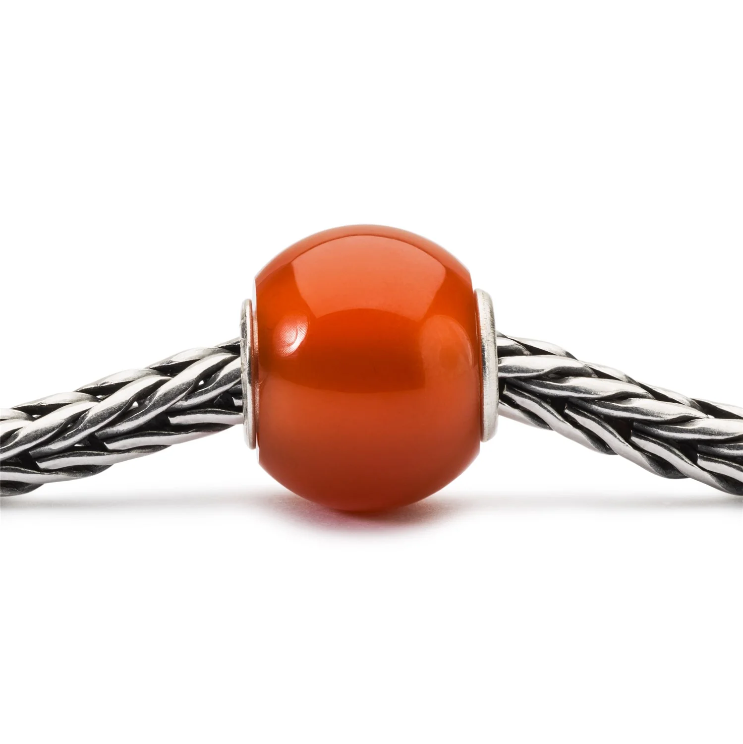 Round Red Onyx Bead - Image 6