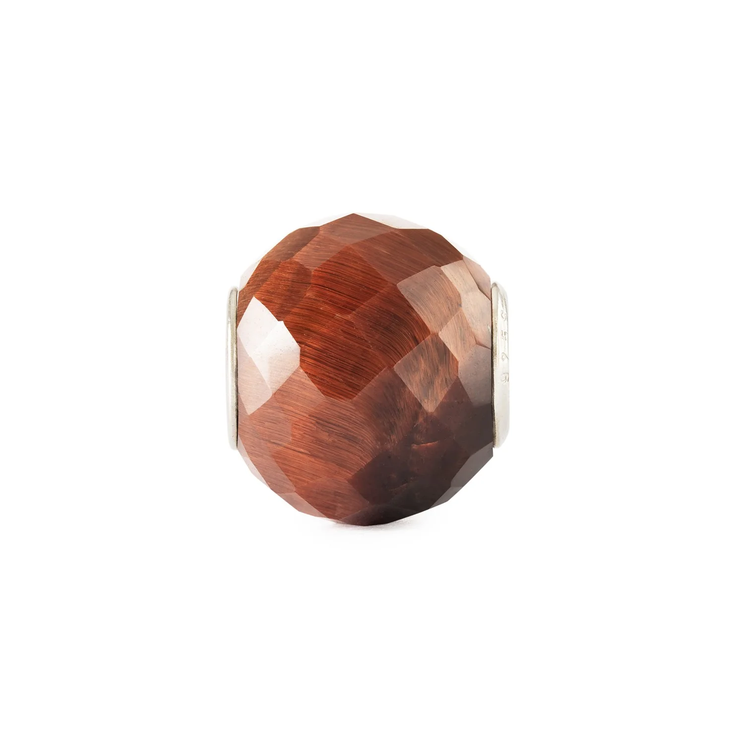 Round Red Tiger Eye Facet - Image 4