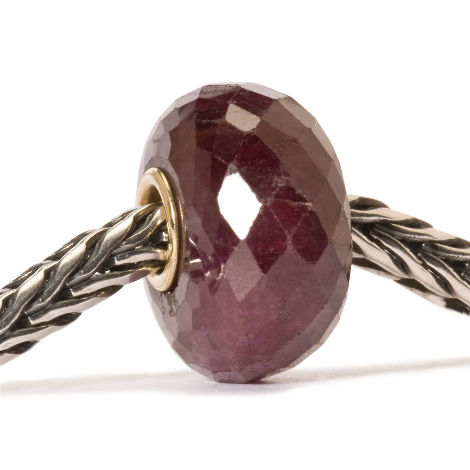 Ruby Bead with Gold Core - Image 3