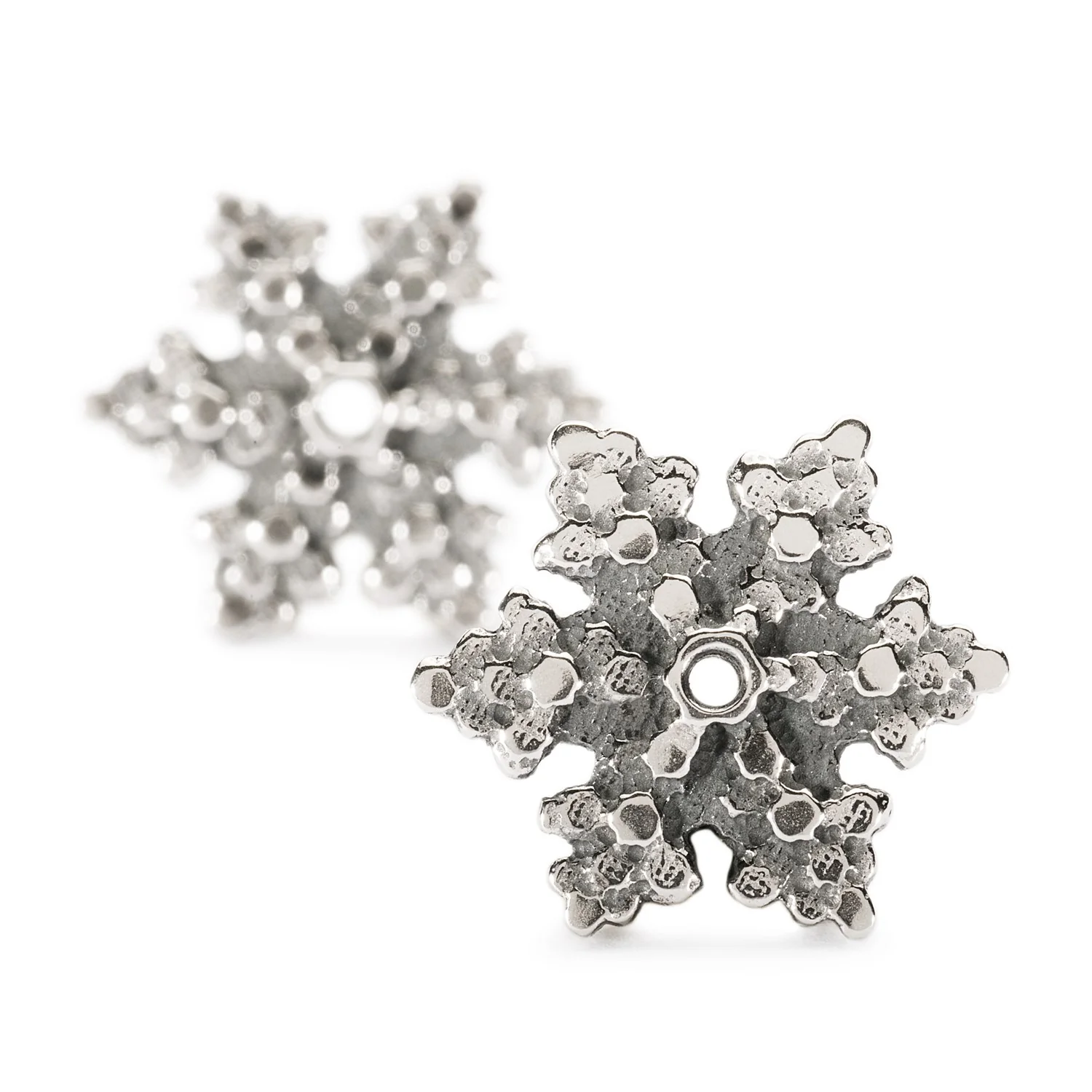 Snow Star Pendants with Earring Hooks - Image 2