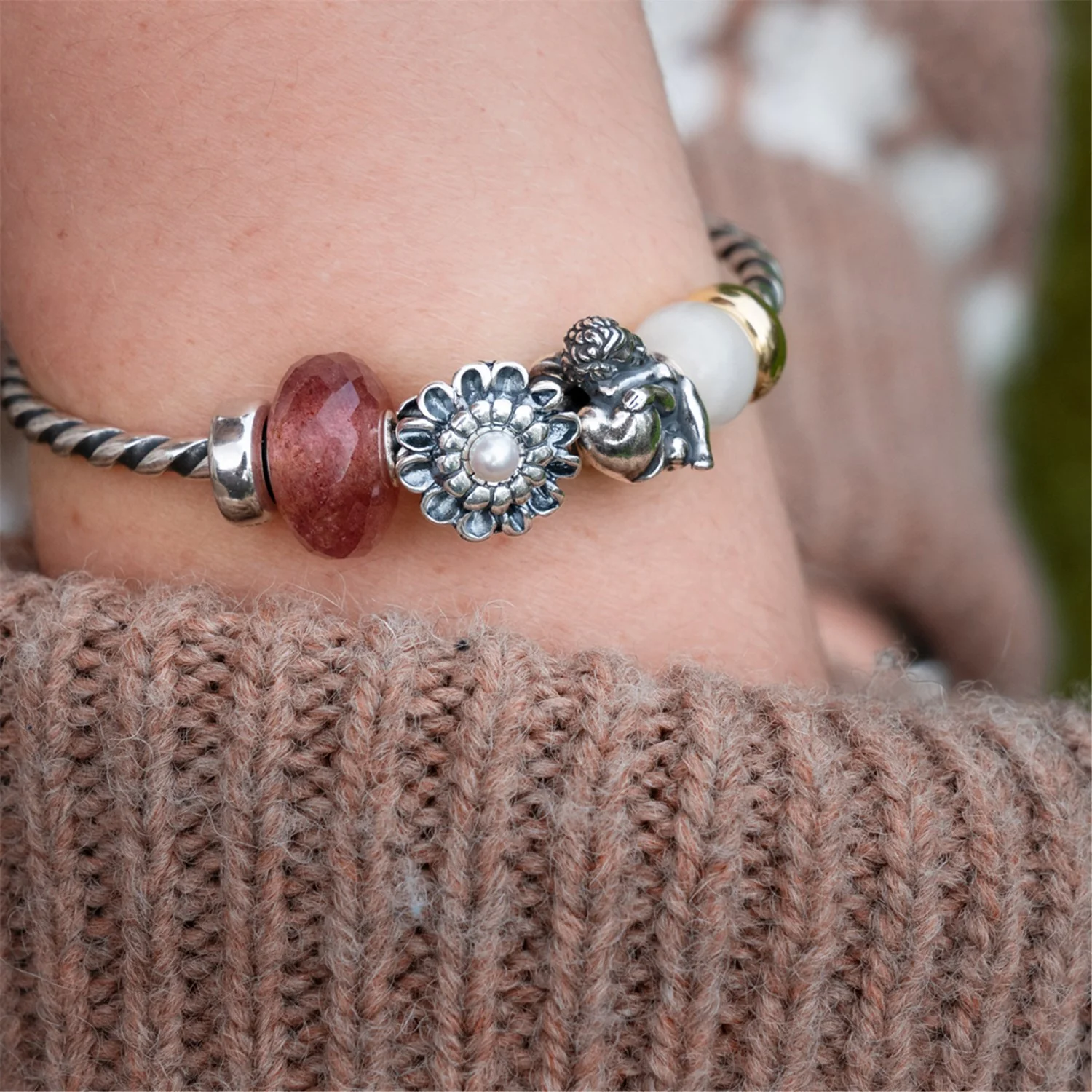 Strawberry Quartz Bead - Image 6