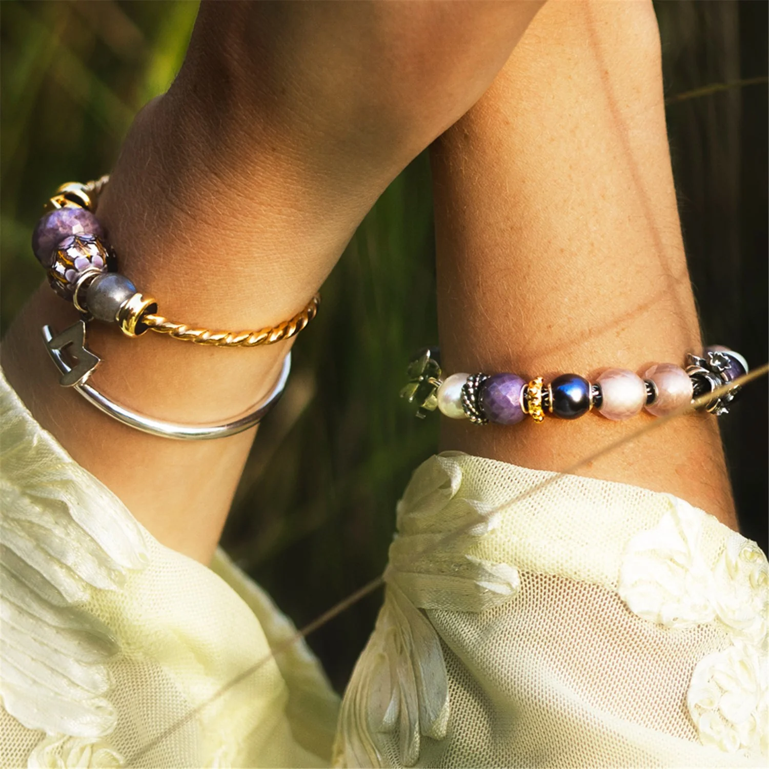 Sunlit Circle, Gold Plated - Image 3