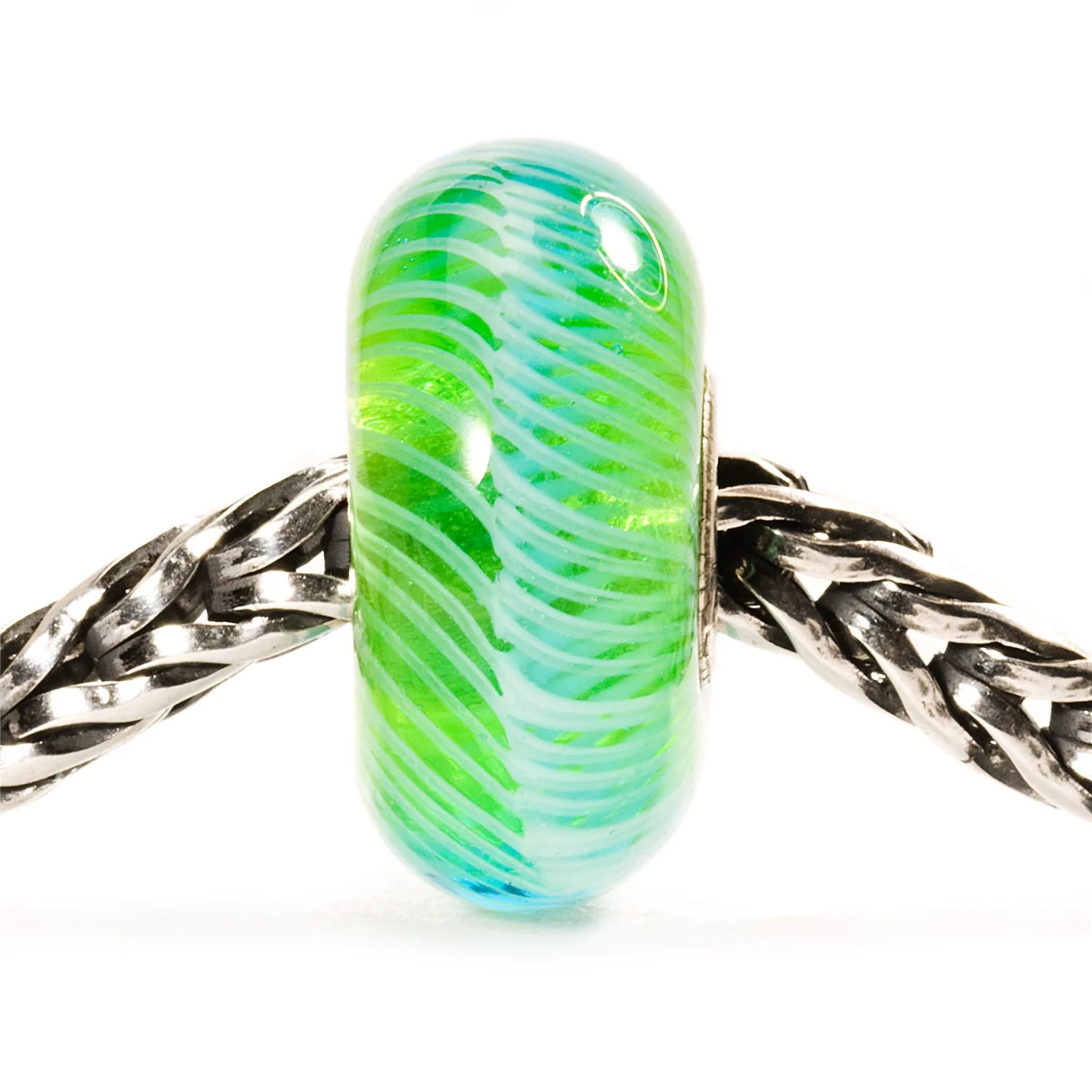 Turquoise Feather Bead - Image 3