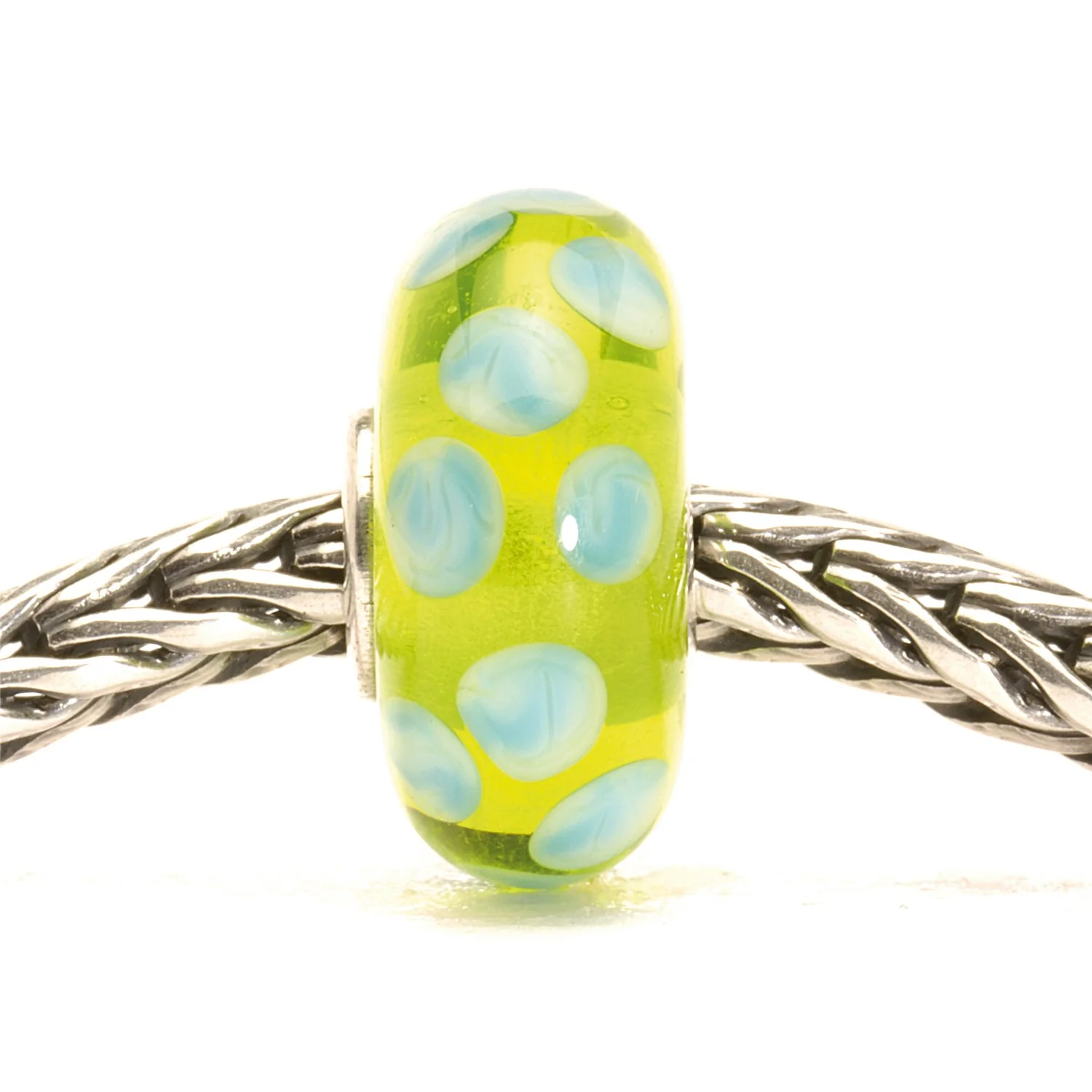 Turquoise Green Dot Bead - Image 2