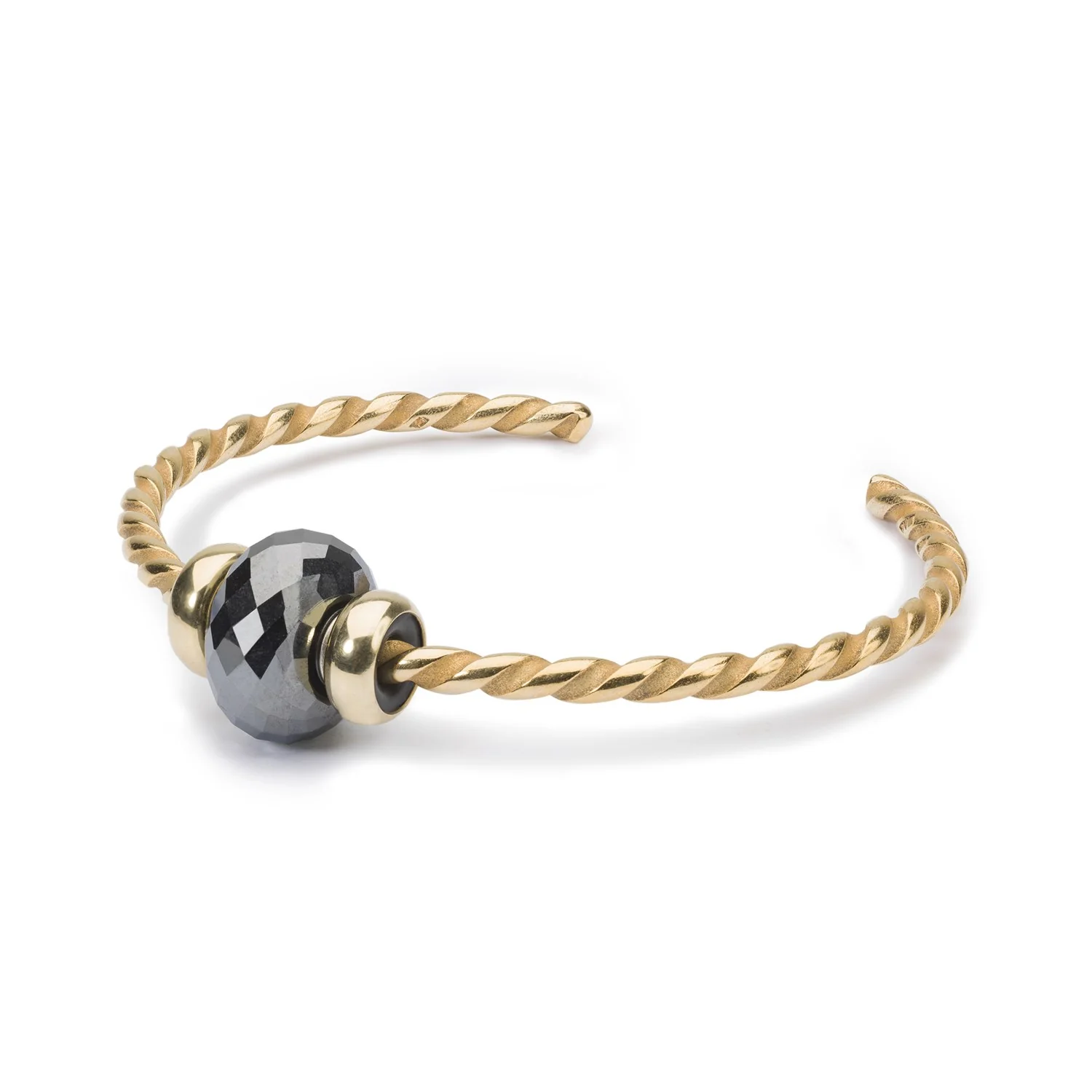 Twisted Gold Plated Bangle - Image 10