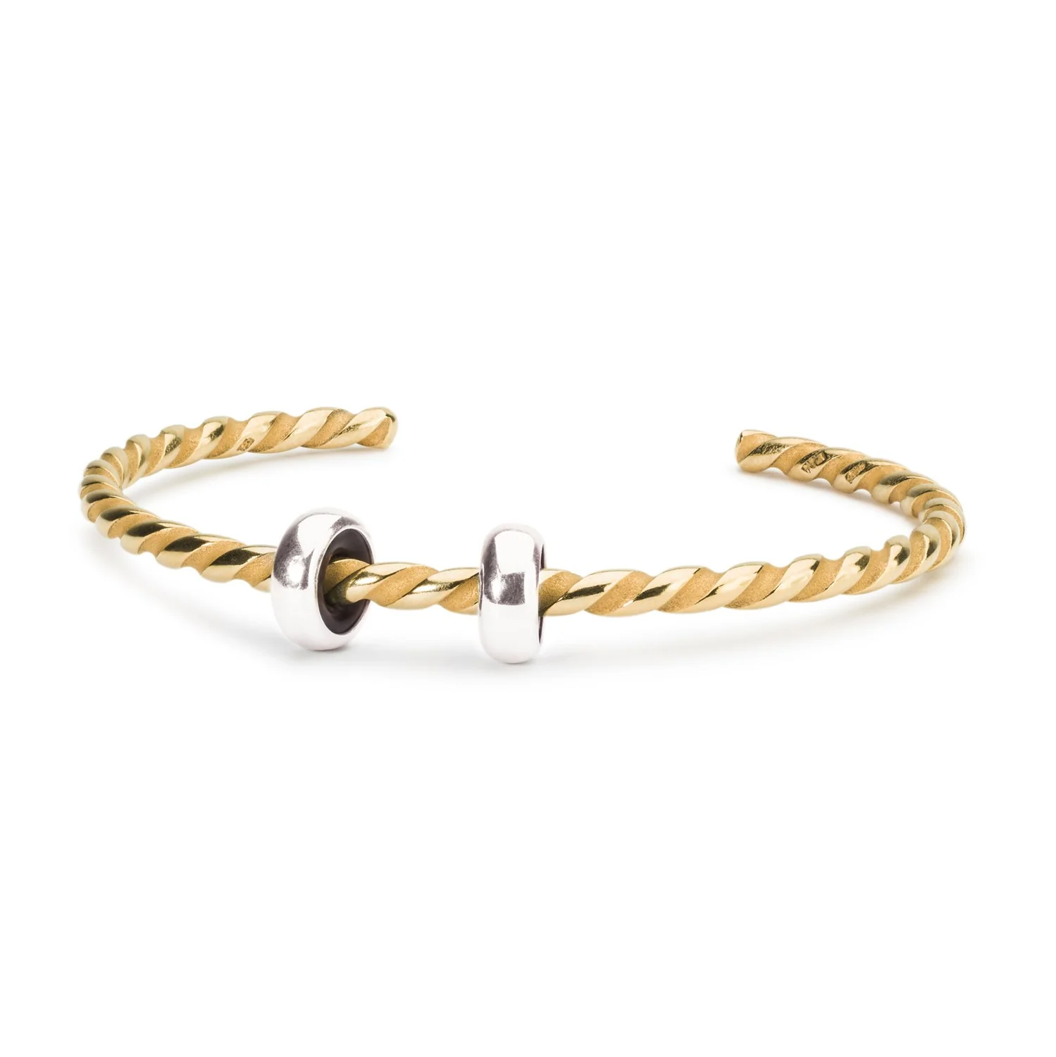 Twisted Gold Plated Bangle - Image 16